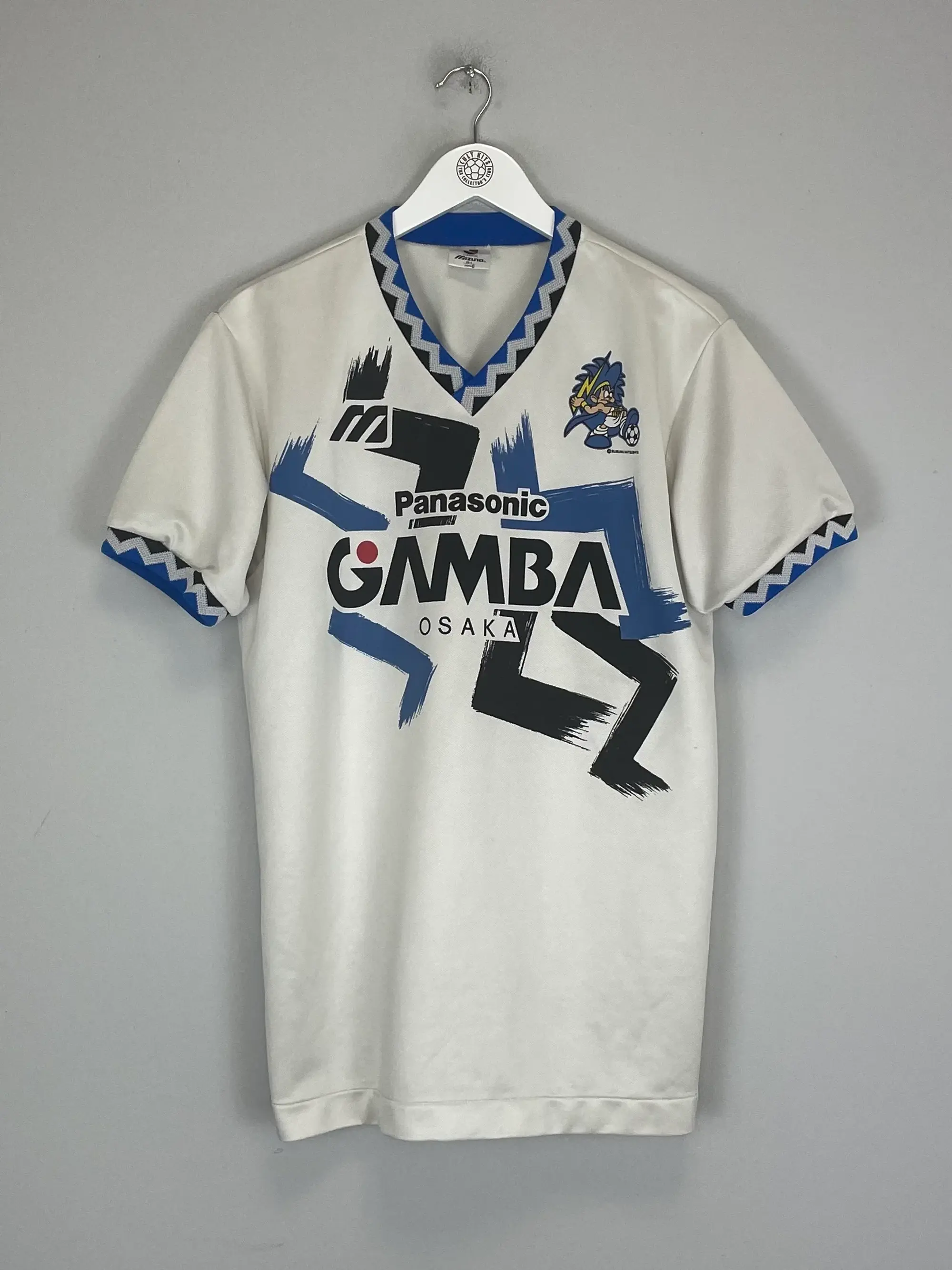 CULT KITS - 1993/95 GAMBA OSAKA TRAINING SHIRT (L) MIZUNO