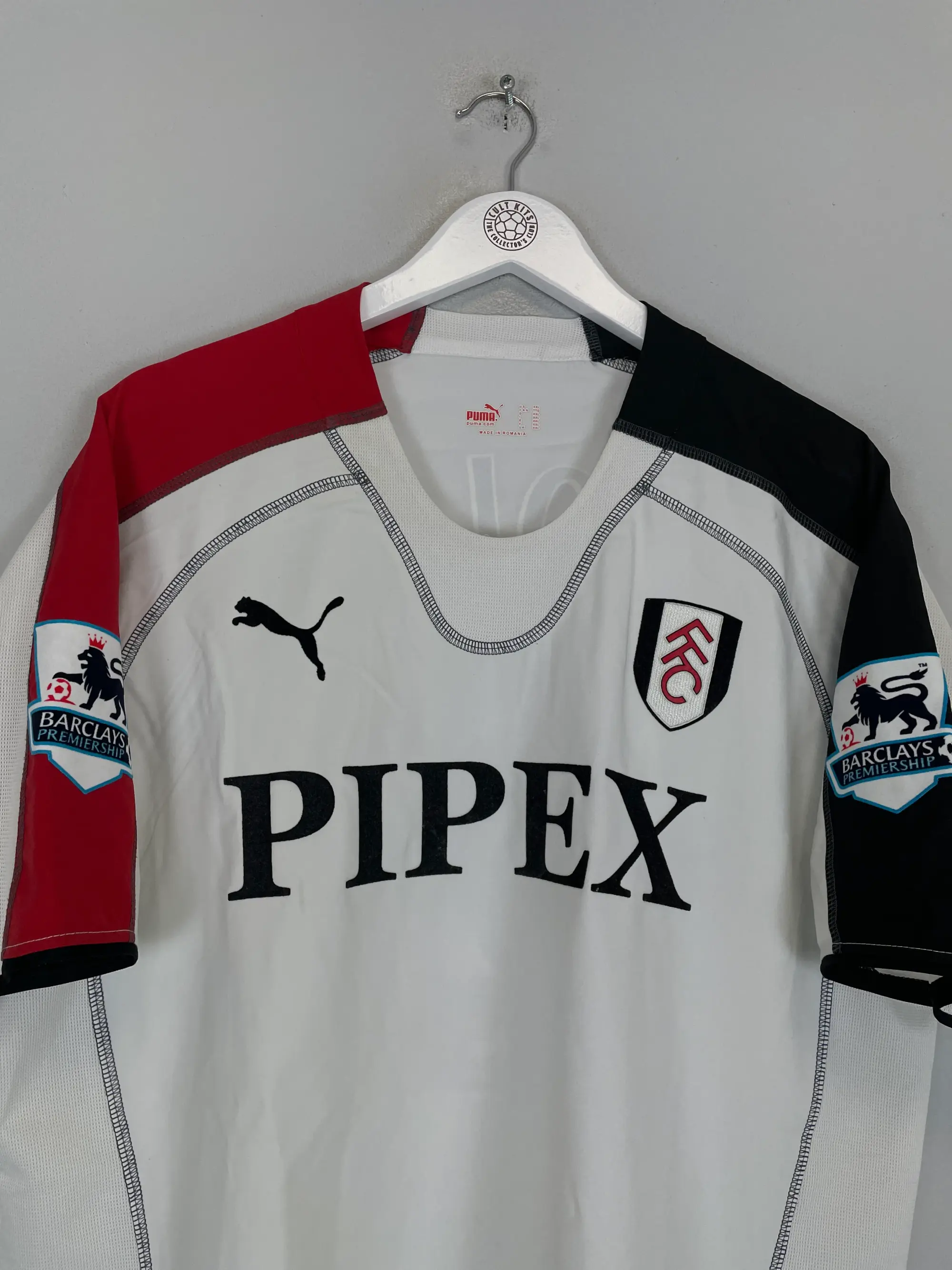 CULT KITS - 2005/06 FULHAM VOLZ #2 HOME SHIRT (XXL) PUMA