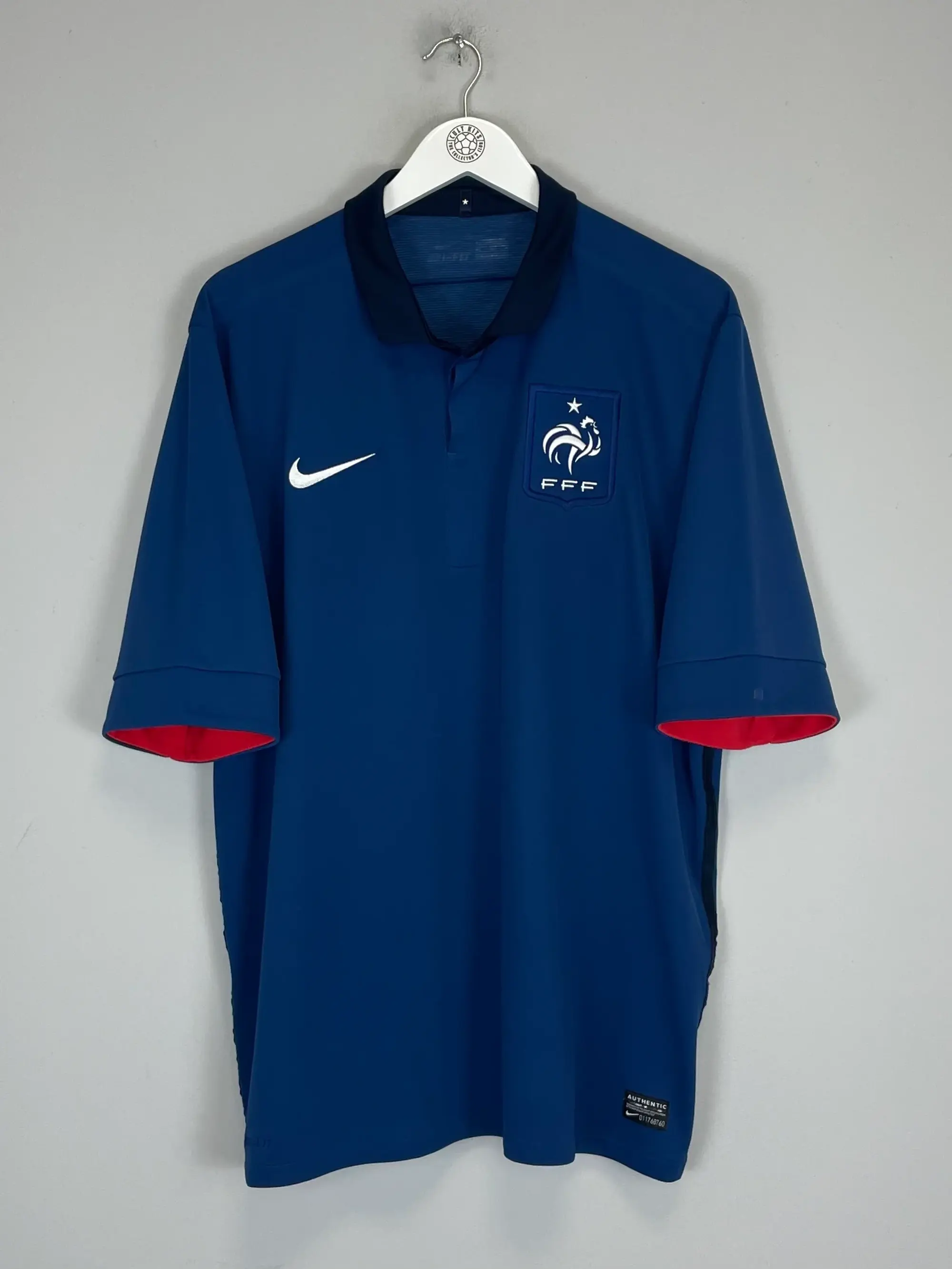 CULT KITS - 2011/12 FRANCE HOME SHIRT (XL) NIKE