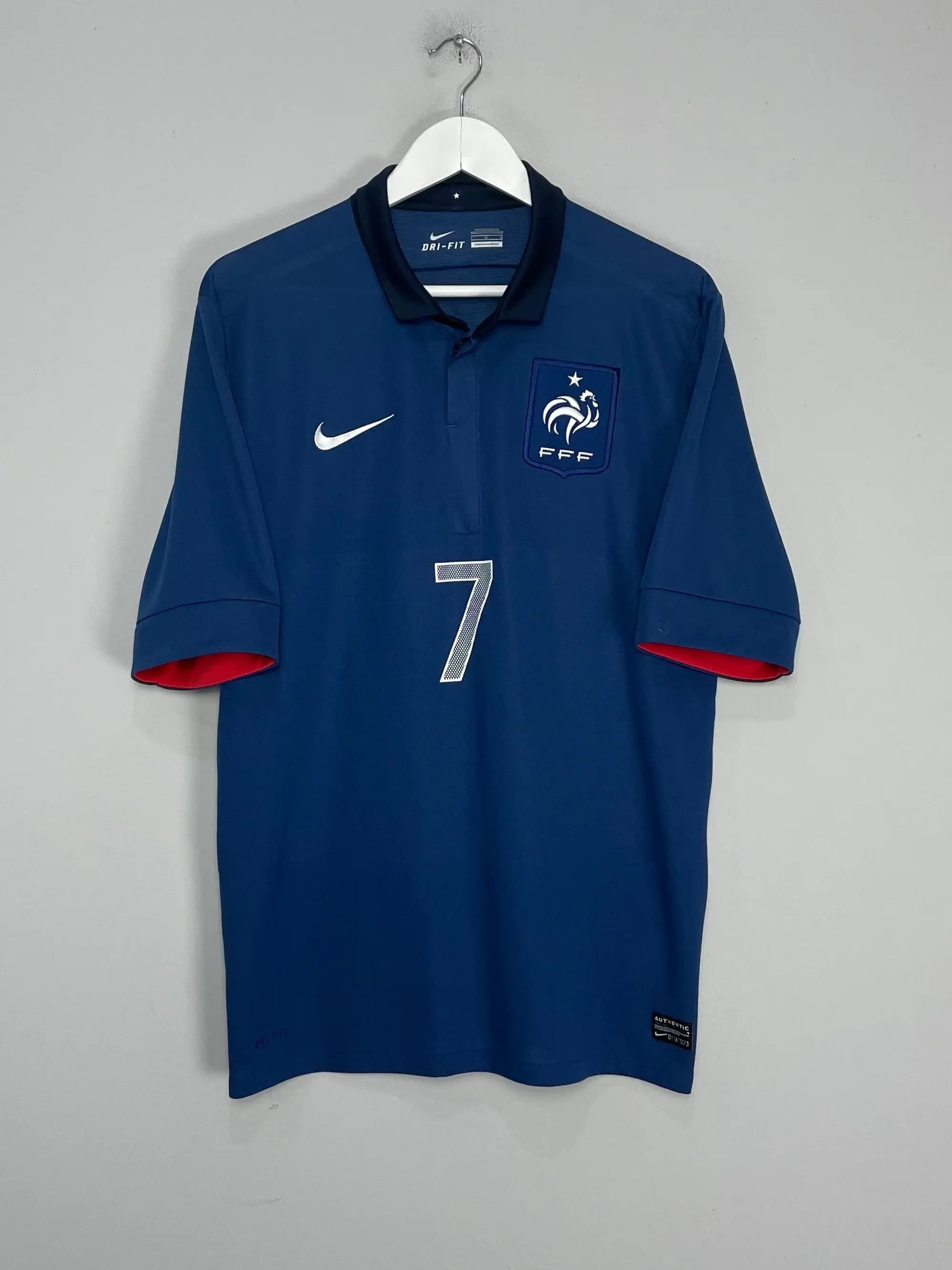 CULT KITS - 2011/12 FRANCE RIBERY #7 HOME SHIRT (L) NIKE