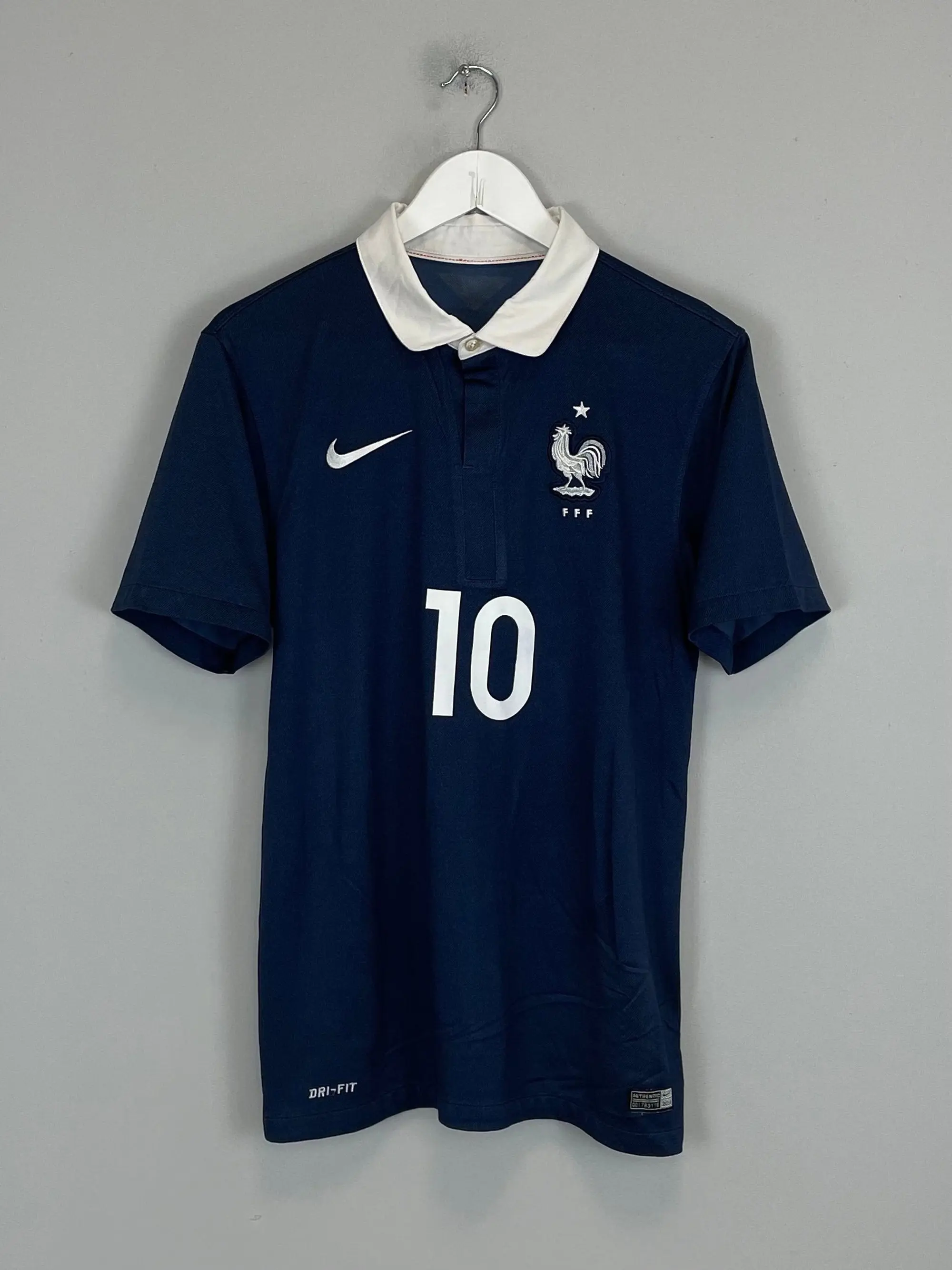 CULT KITS - 2014/16 FRANCE BENZEMA #10 HOME SHIRT (S) NIKE