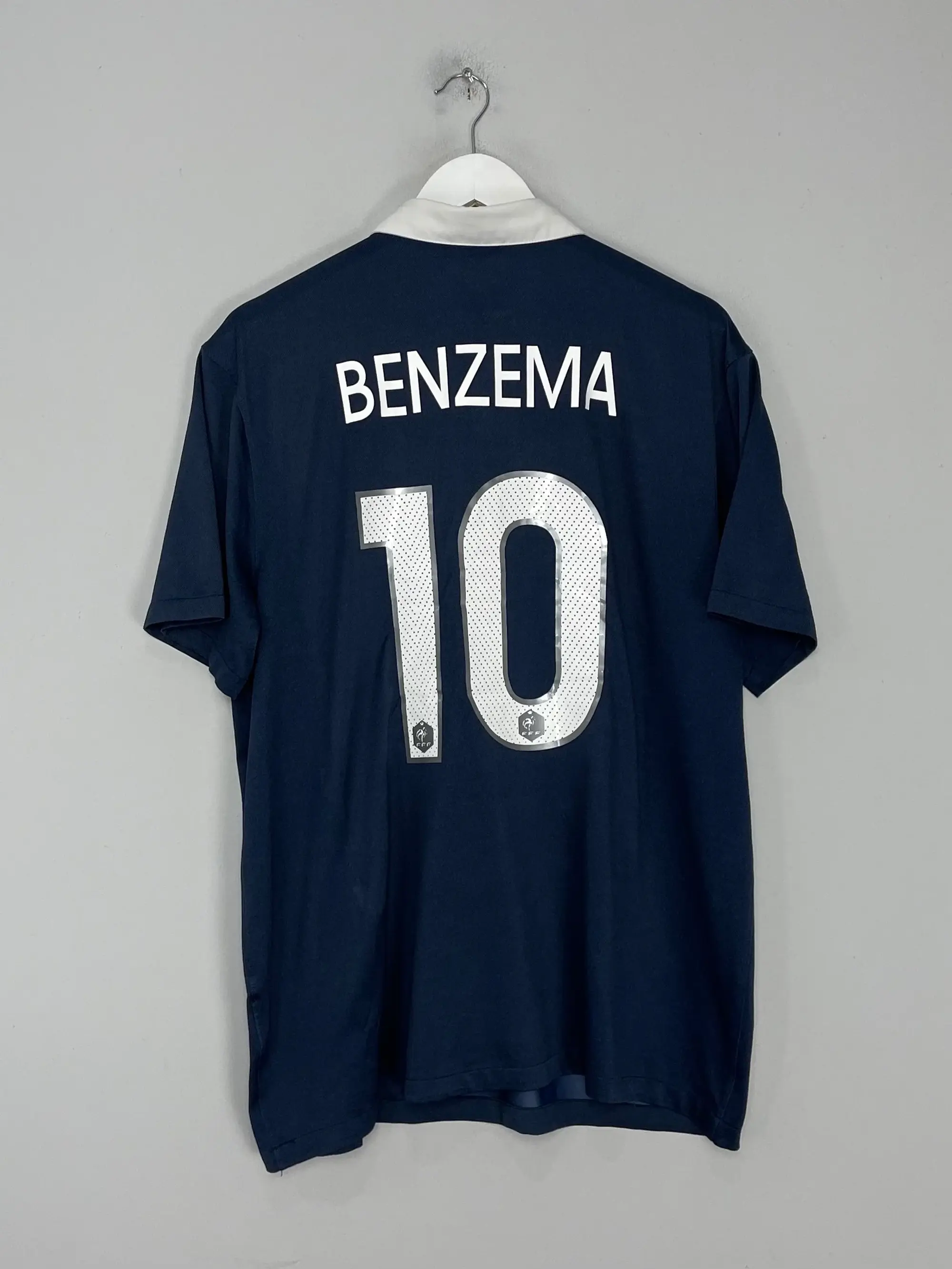 CULT KITS - 2014/16 FRANCE BENZEMA #10 HOME SHIRT (XL) NIKE