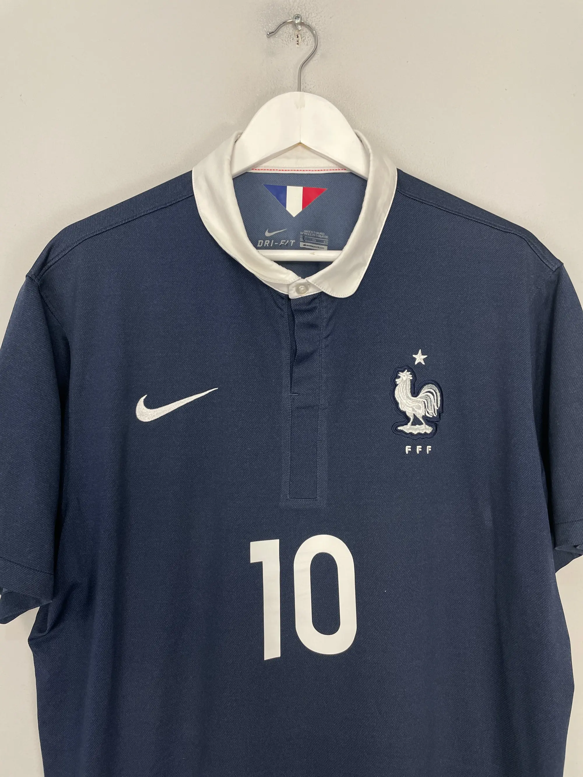 CULT KITS - 2014/16 FRANCE BENZEMA #10 HOME SHIRT (XL) NIKE