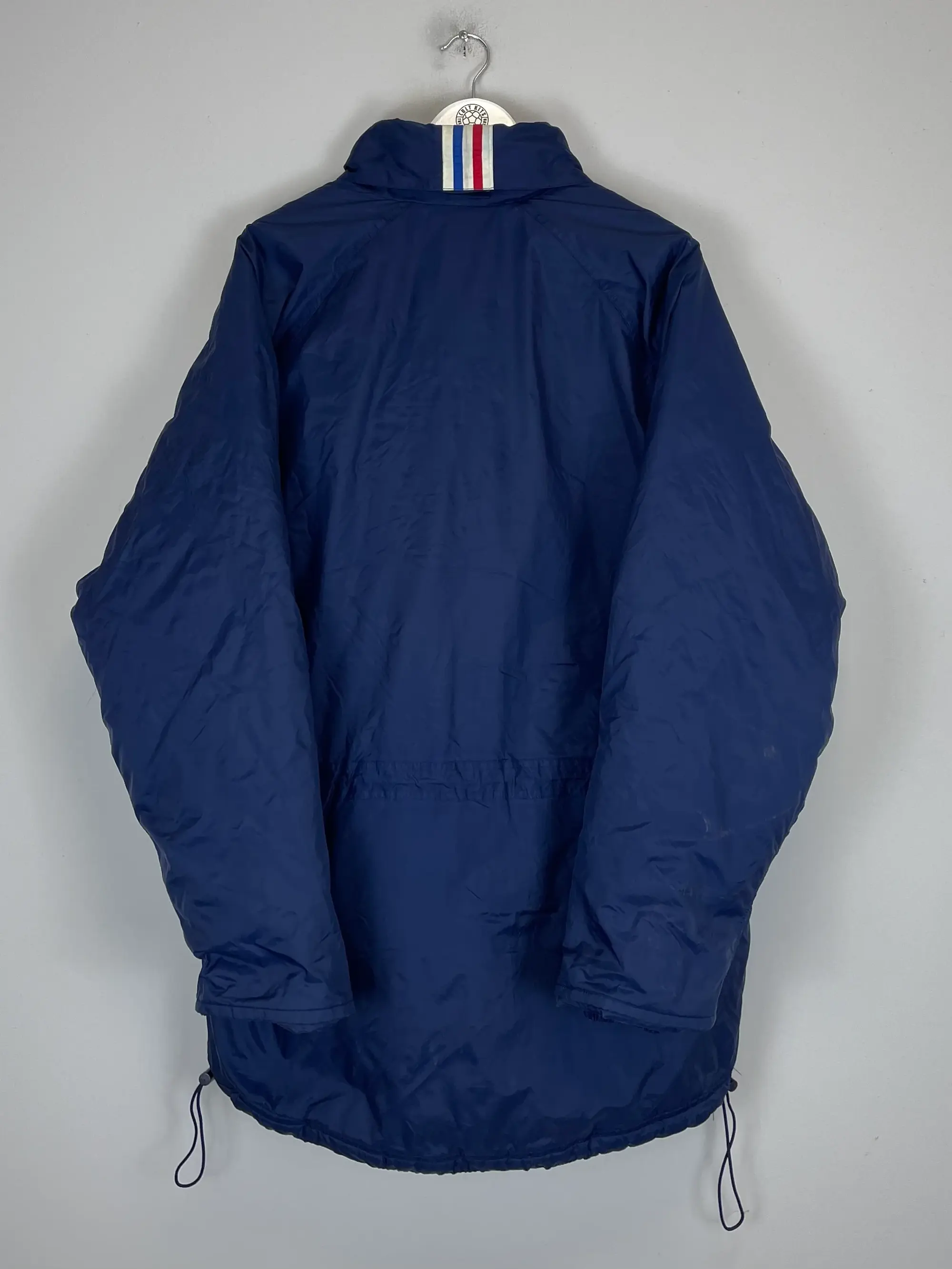 CULT KITS - 1998/00 FRANCE BENCH COAT (L) ADIDAS