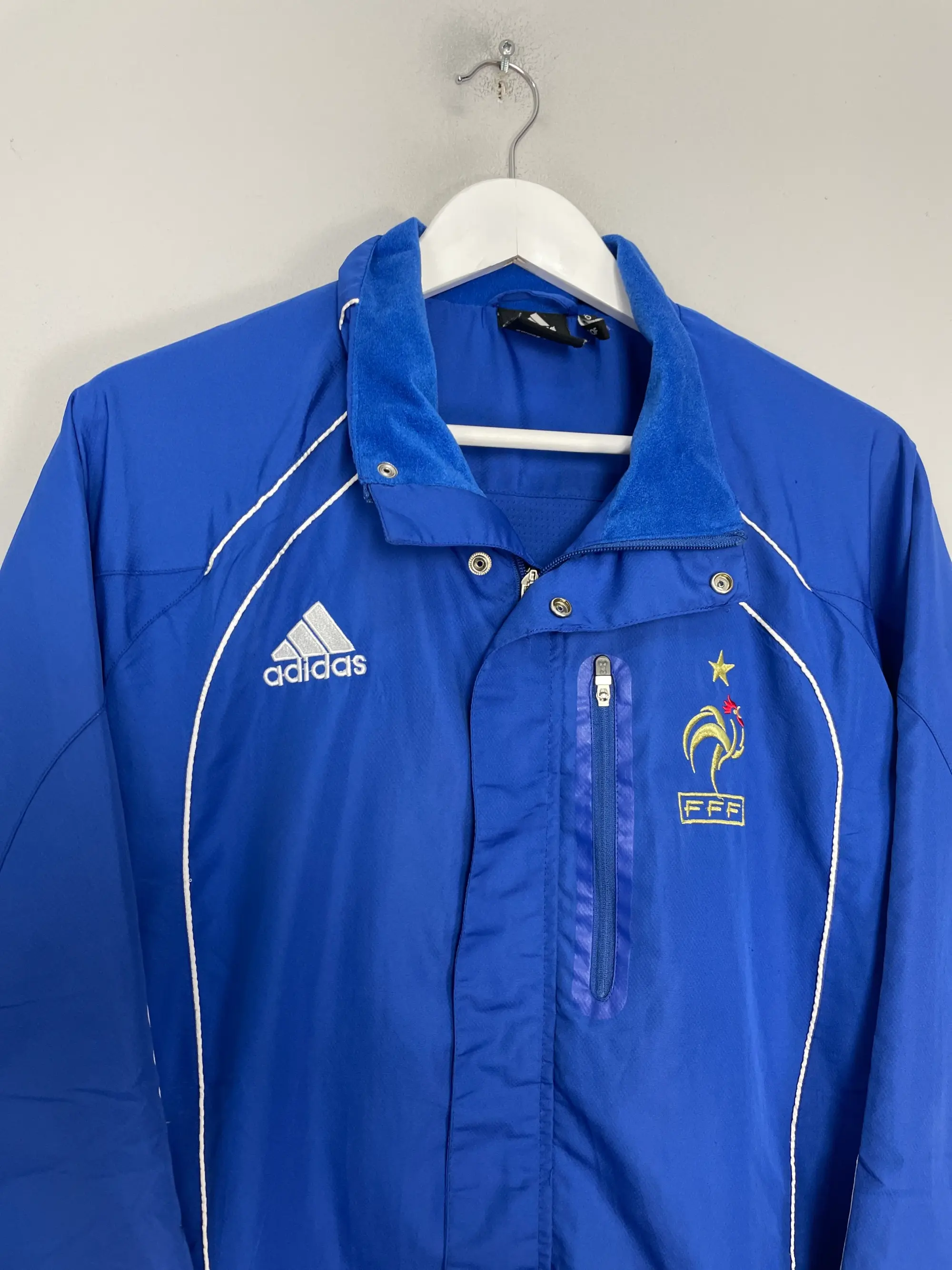 CULT KITS - 2009/11 FRANCE TRACK JACKET (M) ADIDAS