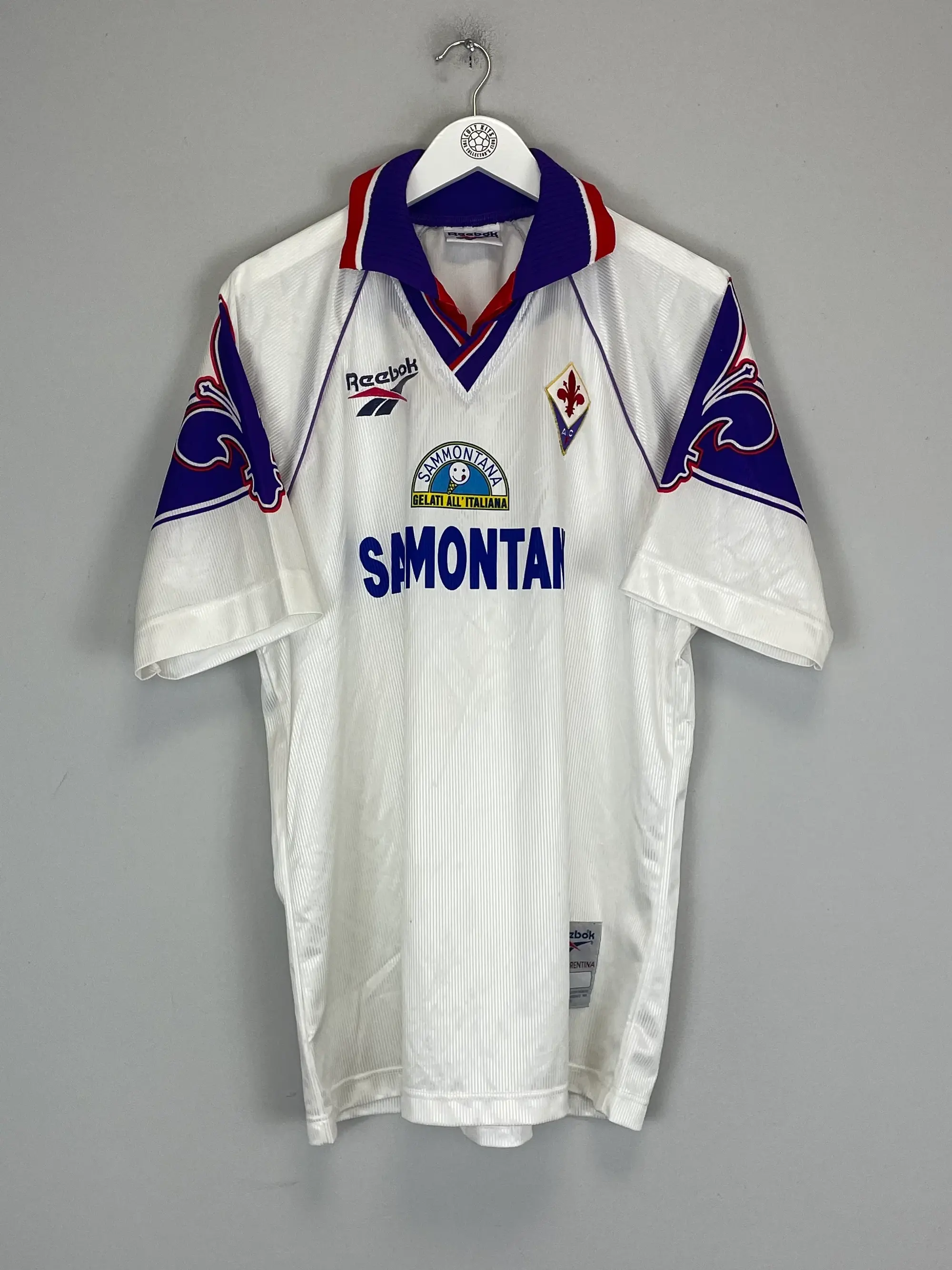 1995/96 FIORENTINA AWAY SHIRT (XL) REEBOK | Cult Kits
