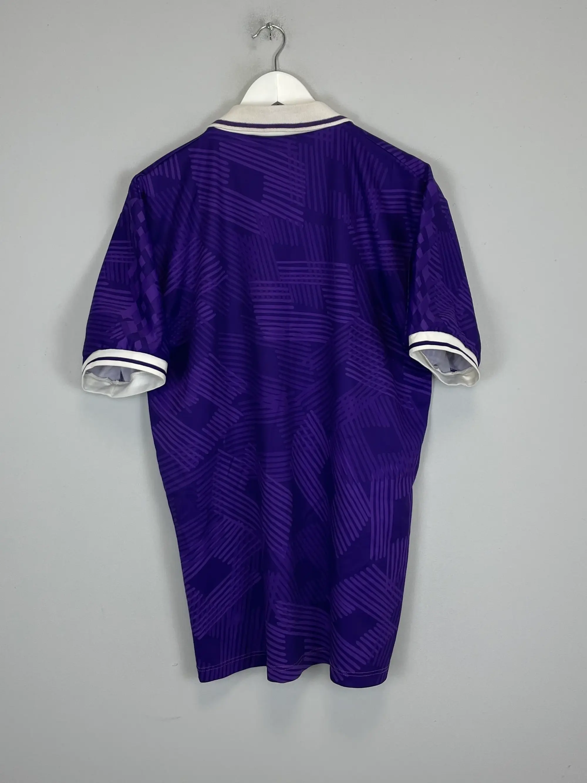 CULT KITS - 1991/92 FIORENTINA HOME SHIRT (L) LOTTO