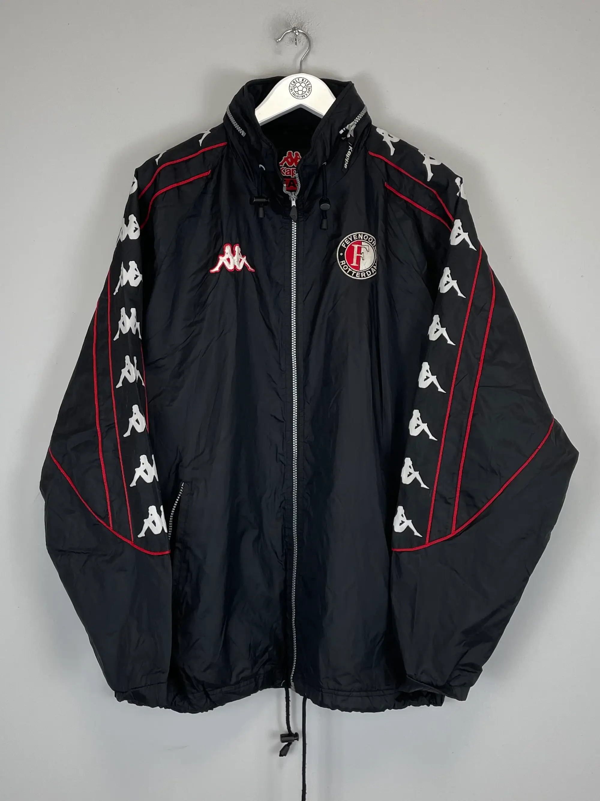 CULT KITS - 2000/01 FEYENOORD RAIN JACKET (XL) KAPPA