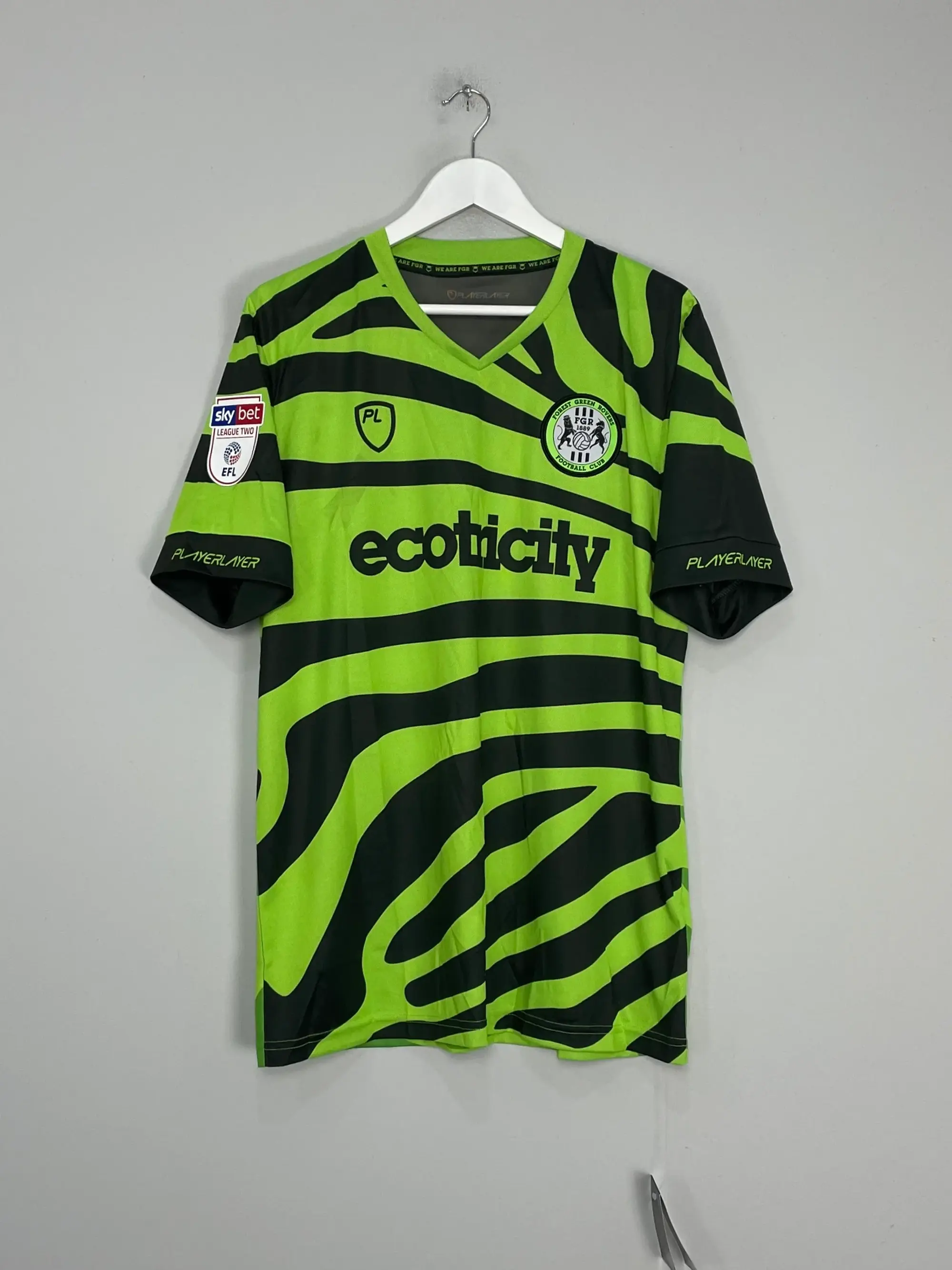 CULT KITS - 2019/20 FOREST GREEN ROVERS *BNWT* HOME SHIRT (L) PL