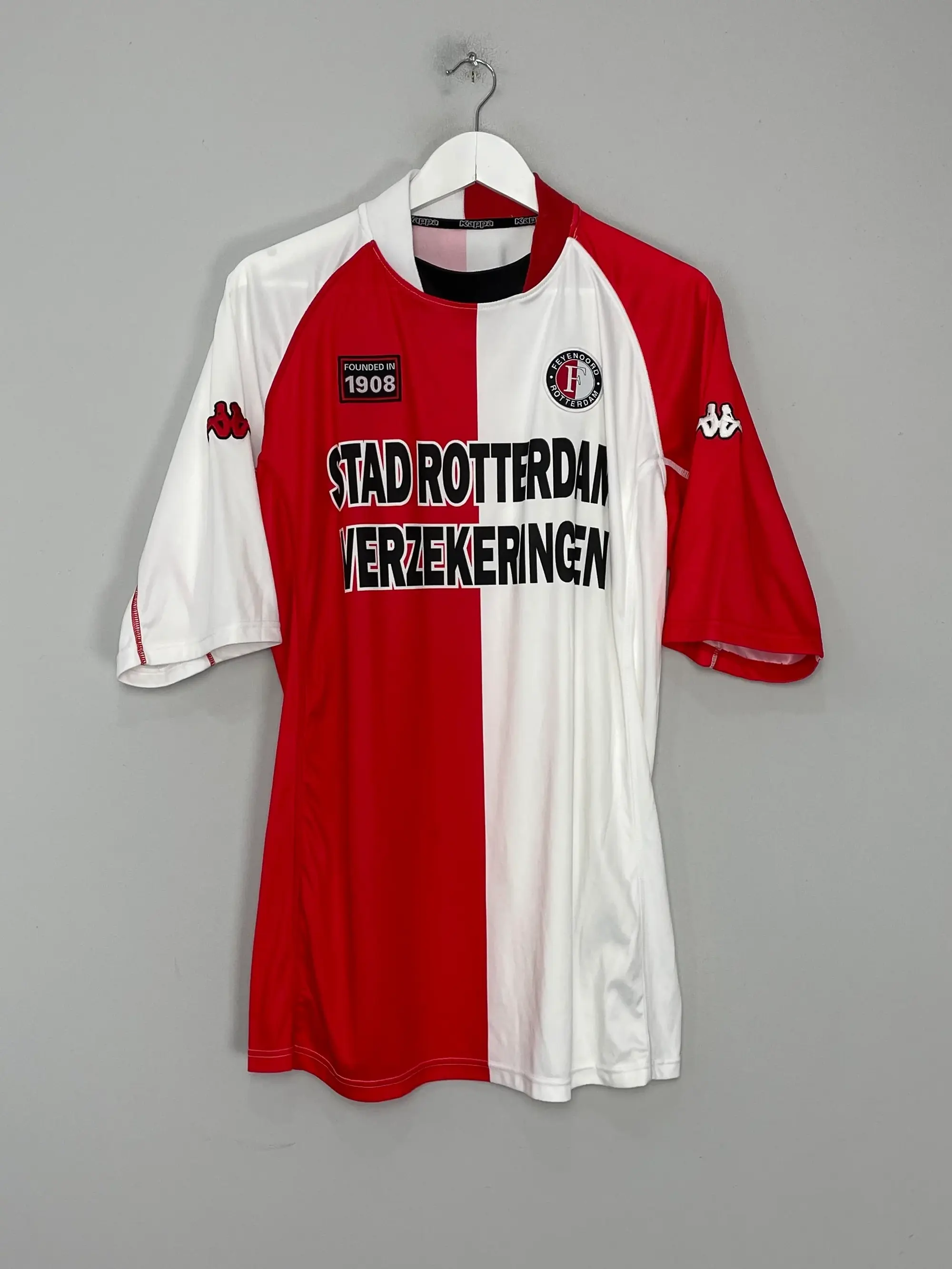 CULT KITS - 2002/03 FEYENOORD HOME SHIRT (XXL) KAPPA