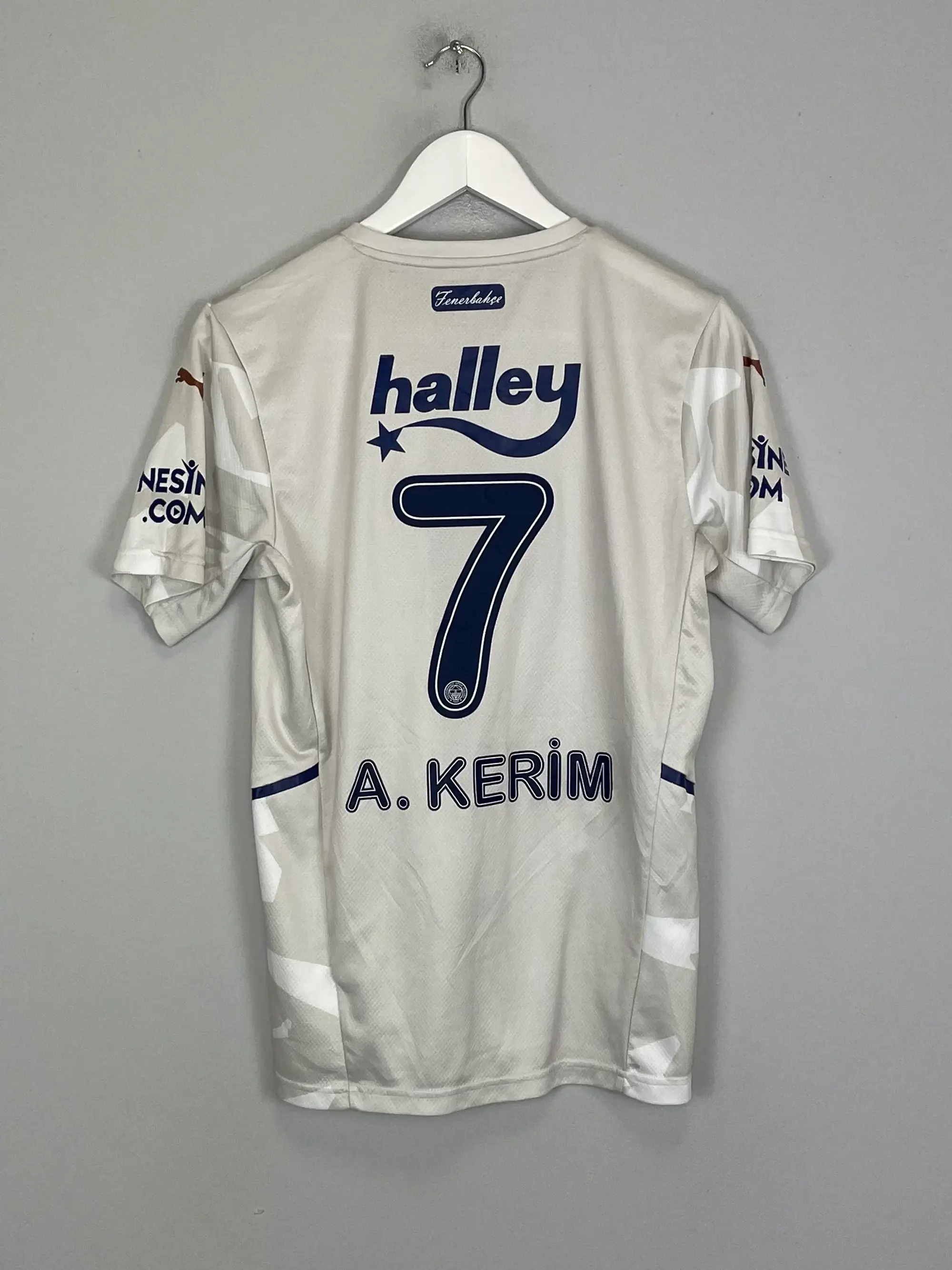 CULT KITS - 2021/22 FENERBAHCE A.KERIM #7 AWAY SHIRT (S) PUMA