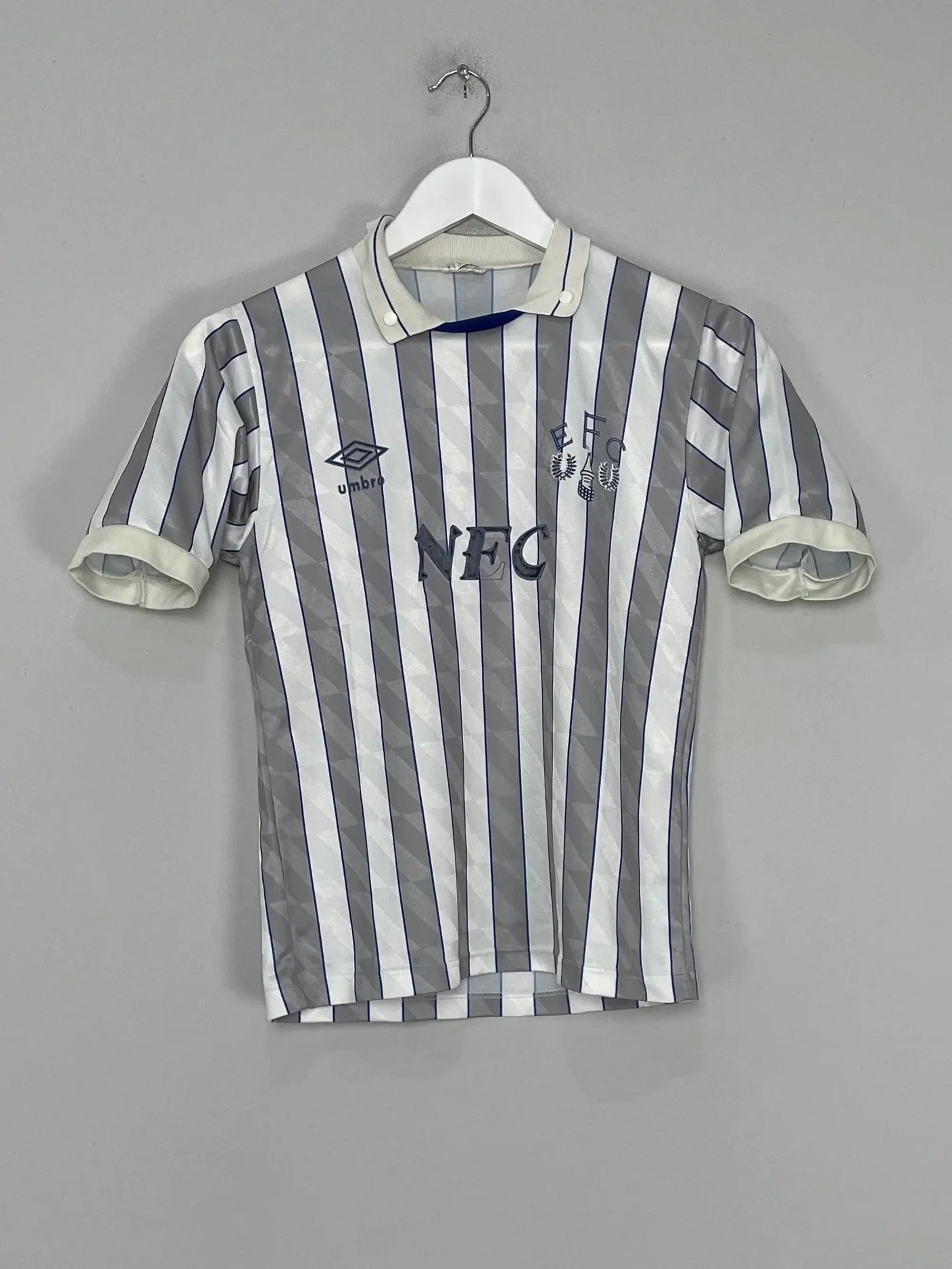 CULT KITS - 1988/90 EVERTON AWAY SHIRT (M.KIDS) UMBRO