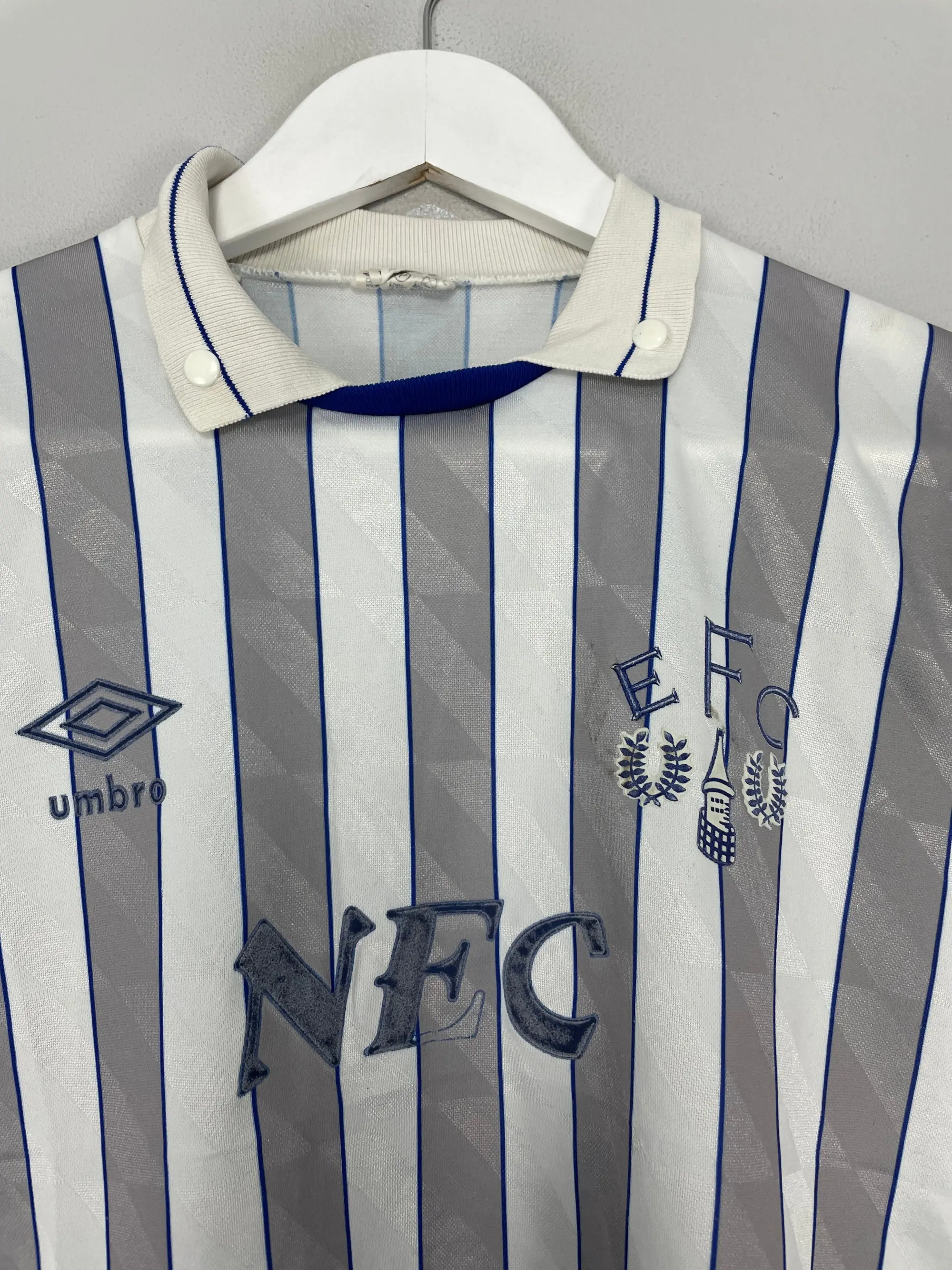 CULT KITS - 1988/90 EVERTON AWAY SHIRT (M.KIDS) UMBRO