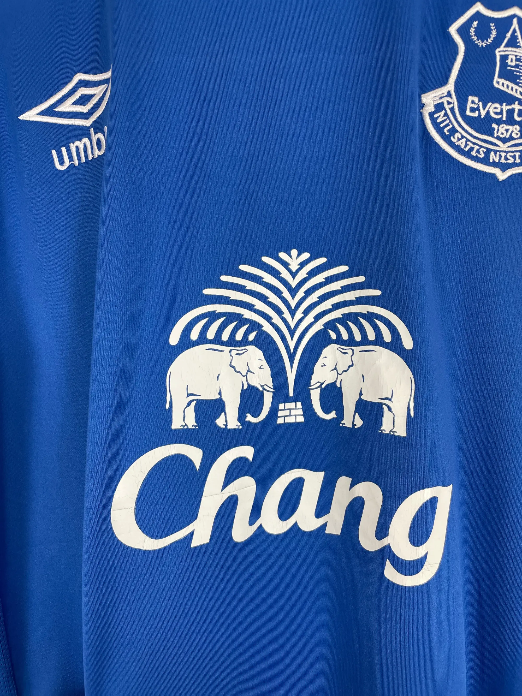 CULT KITS - 2015/16 EVERTON MIRALLAS #11 HOME SHIRT (XL) UMBRO