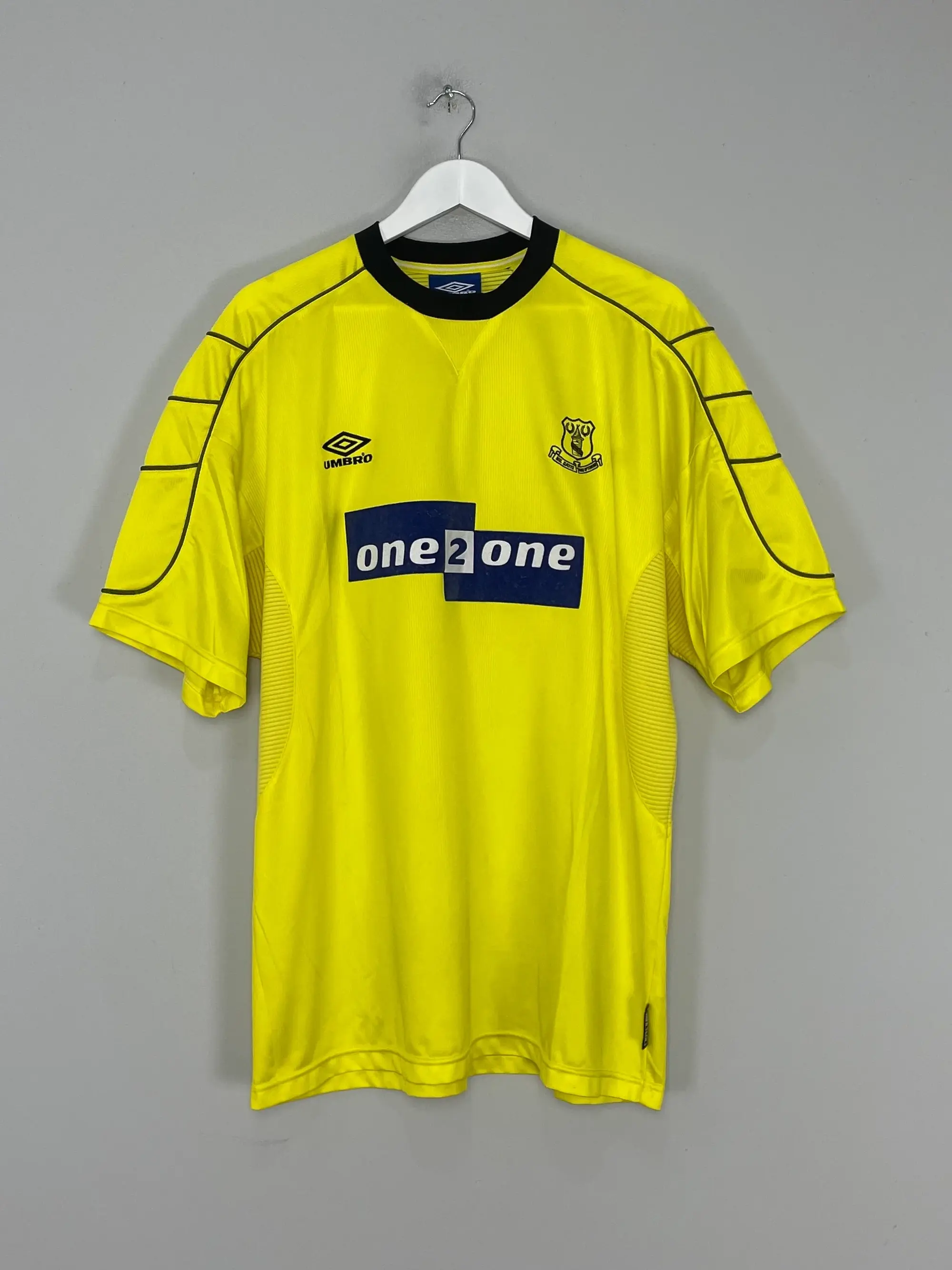 CULT KITS - 1999/00 EVERTON AWAY SHIRT (XL) UMBRO