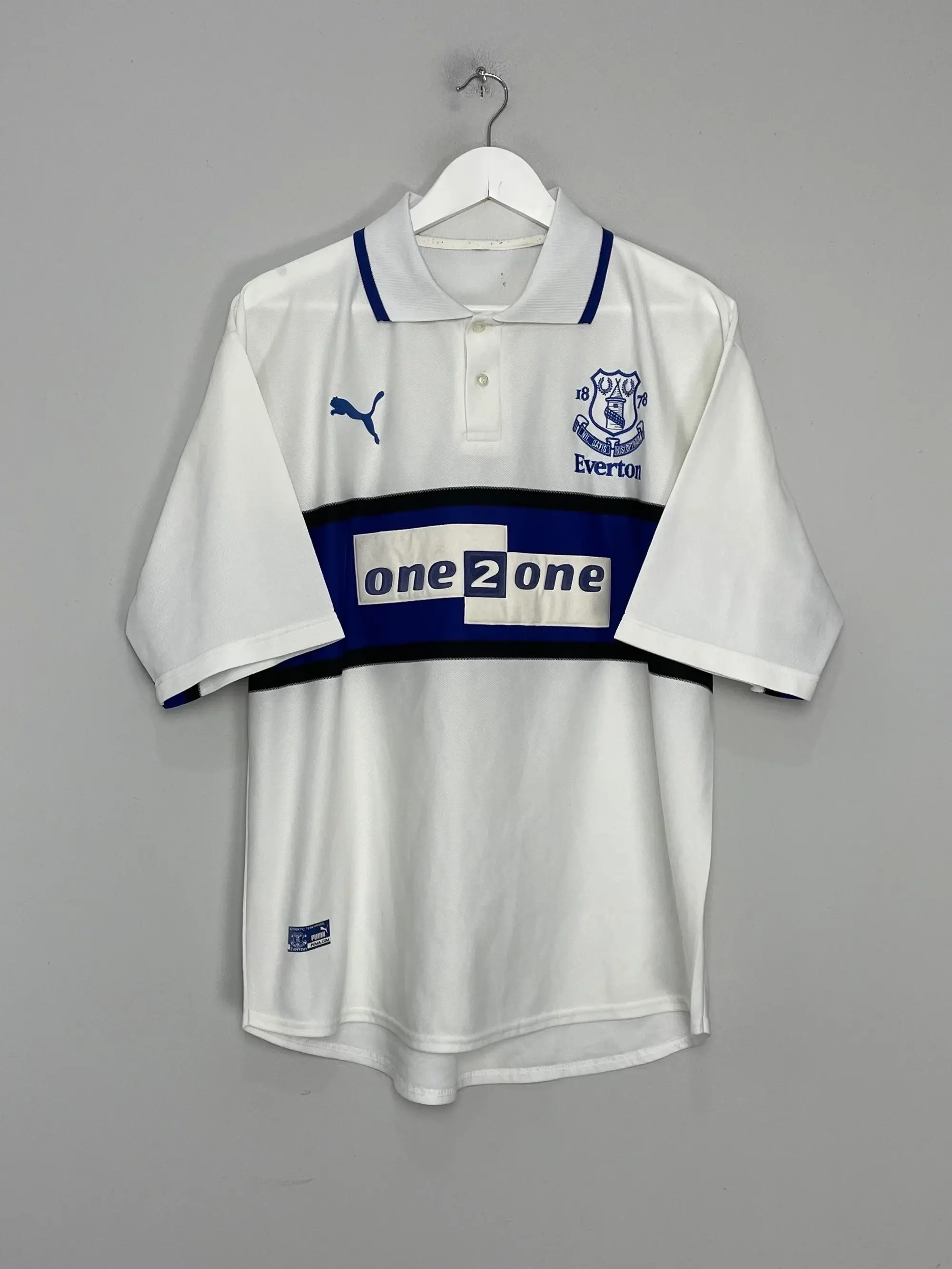 CULT KITS - 2000/01 EVERTON THIRD SHIRT (L) PUMA