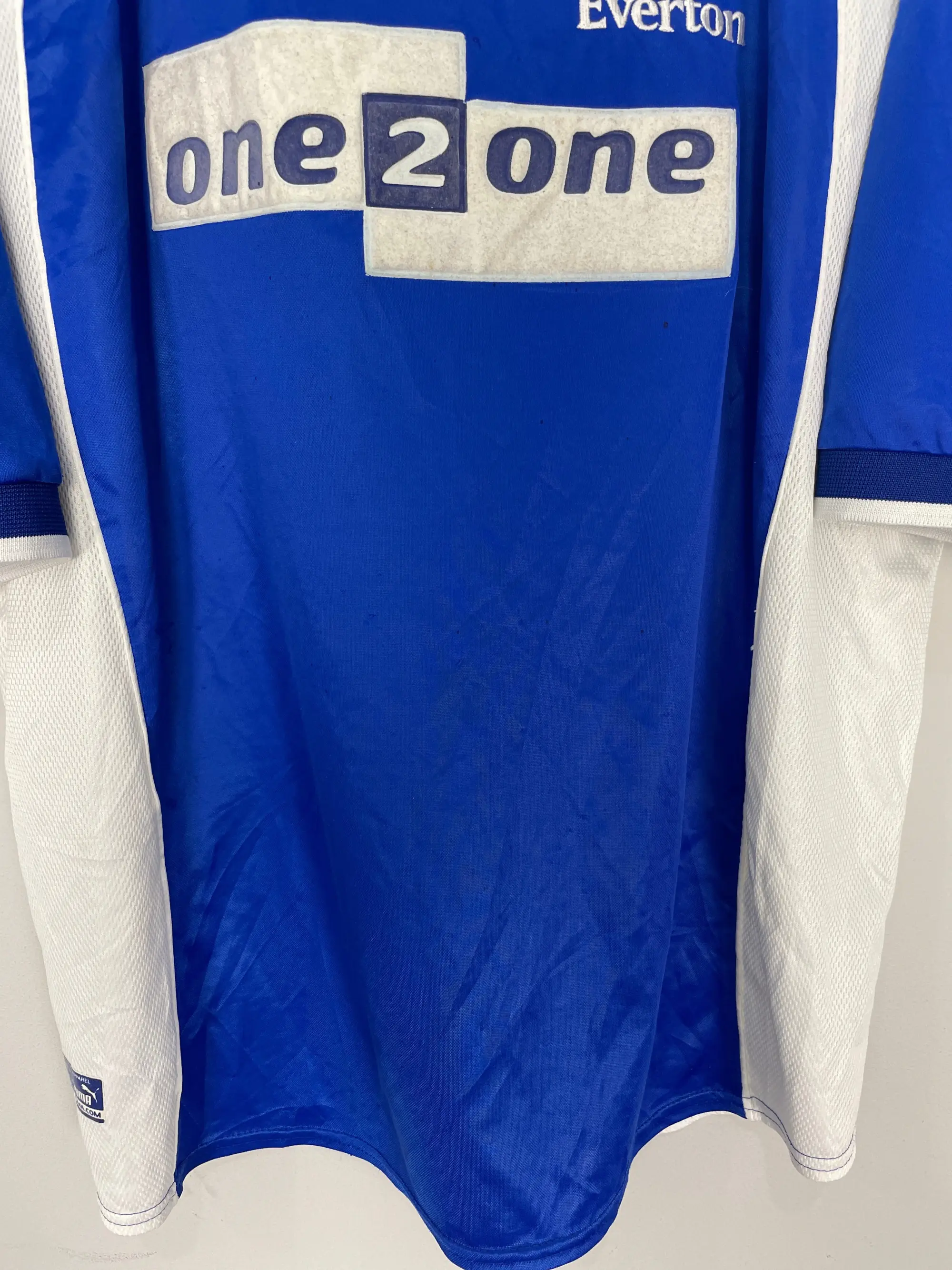 CULT KITS - 2000/02 EVERTON HOME SHIRT (XL) PUMA