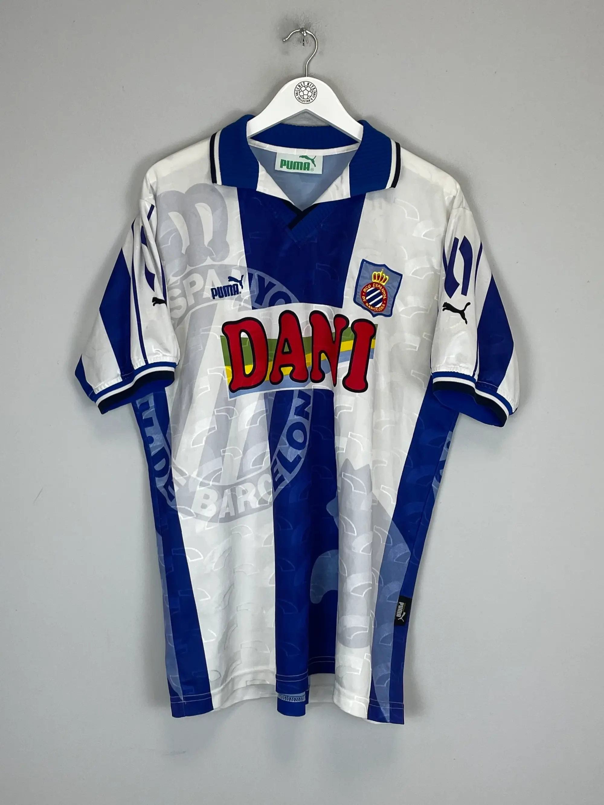 CULT KITS - 1997/98 ESPANYOL HOME SHIRT (XL) PUMA