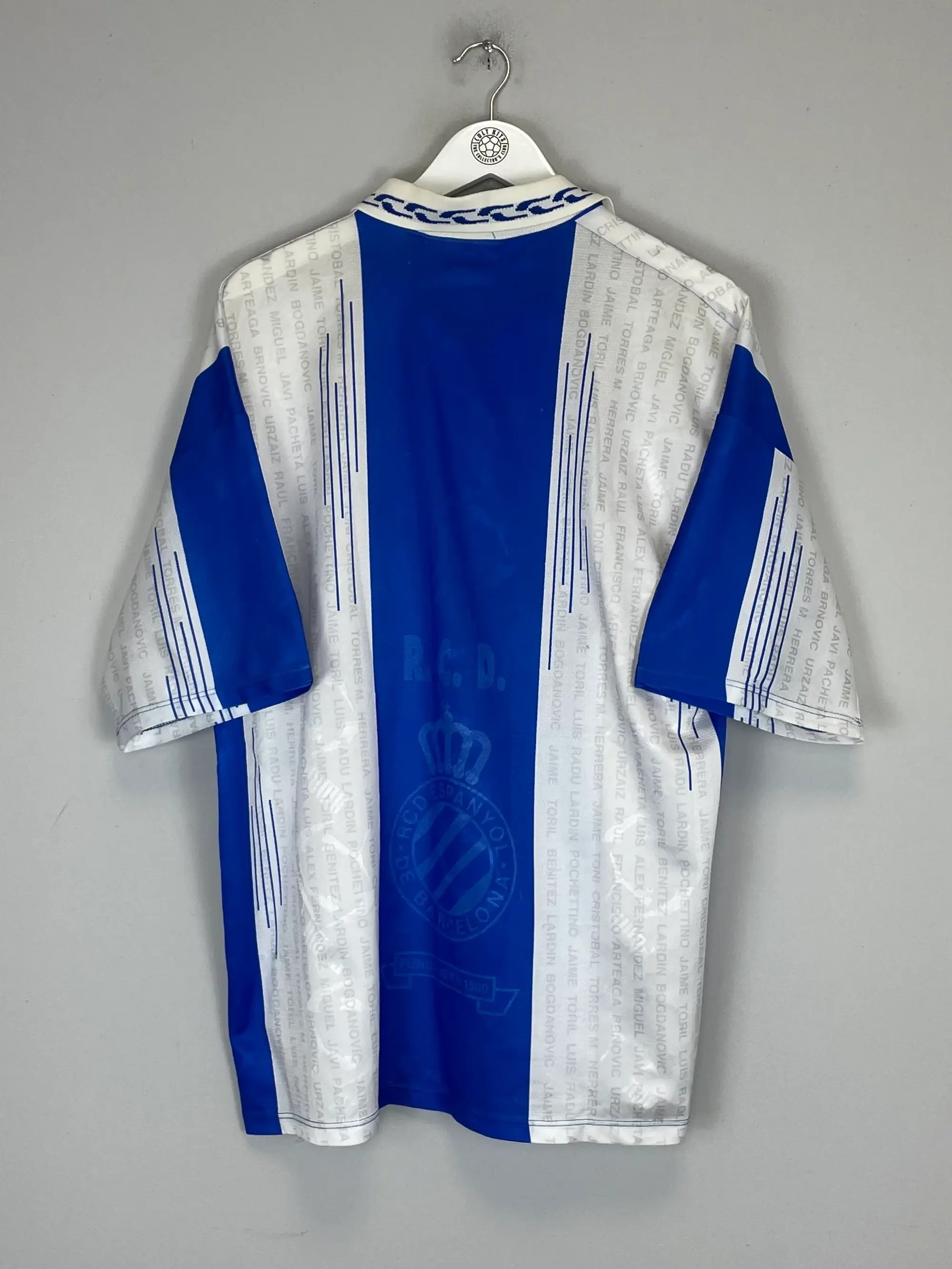Cult Kits - 1995/96 ESPANYOL HOME SHIRT (XL) PUMA