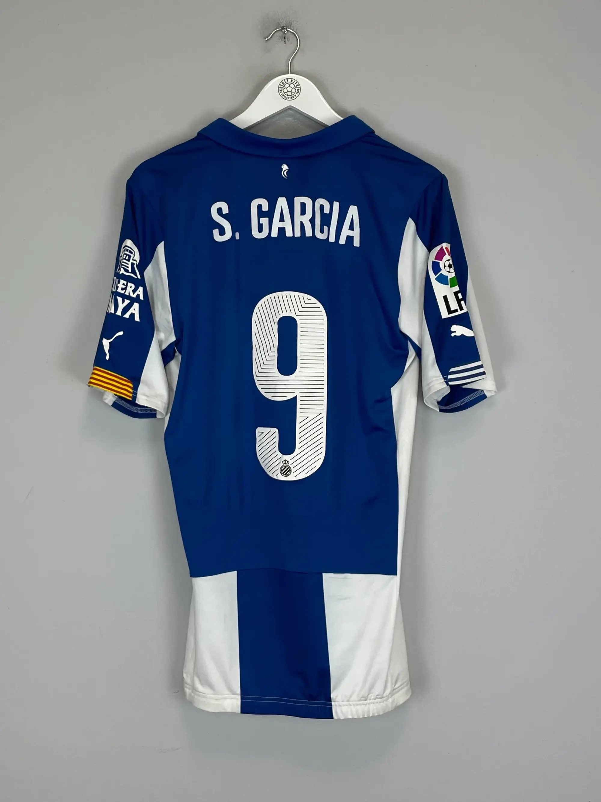 CULT KITS - 2014/15 ESPANYOL S.GARCIA #9 HOME SHIRT (XXL) PUMA
