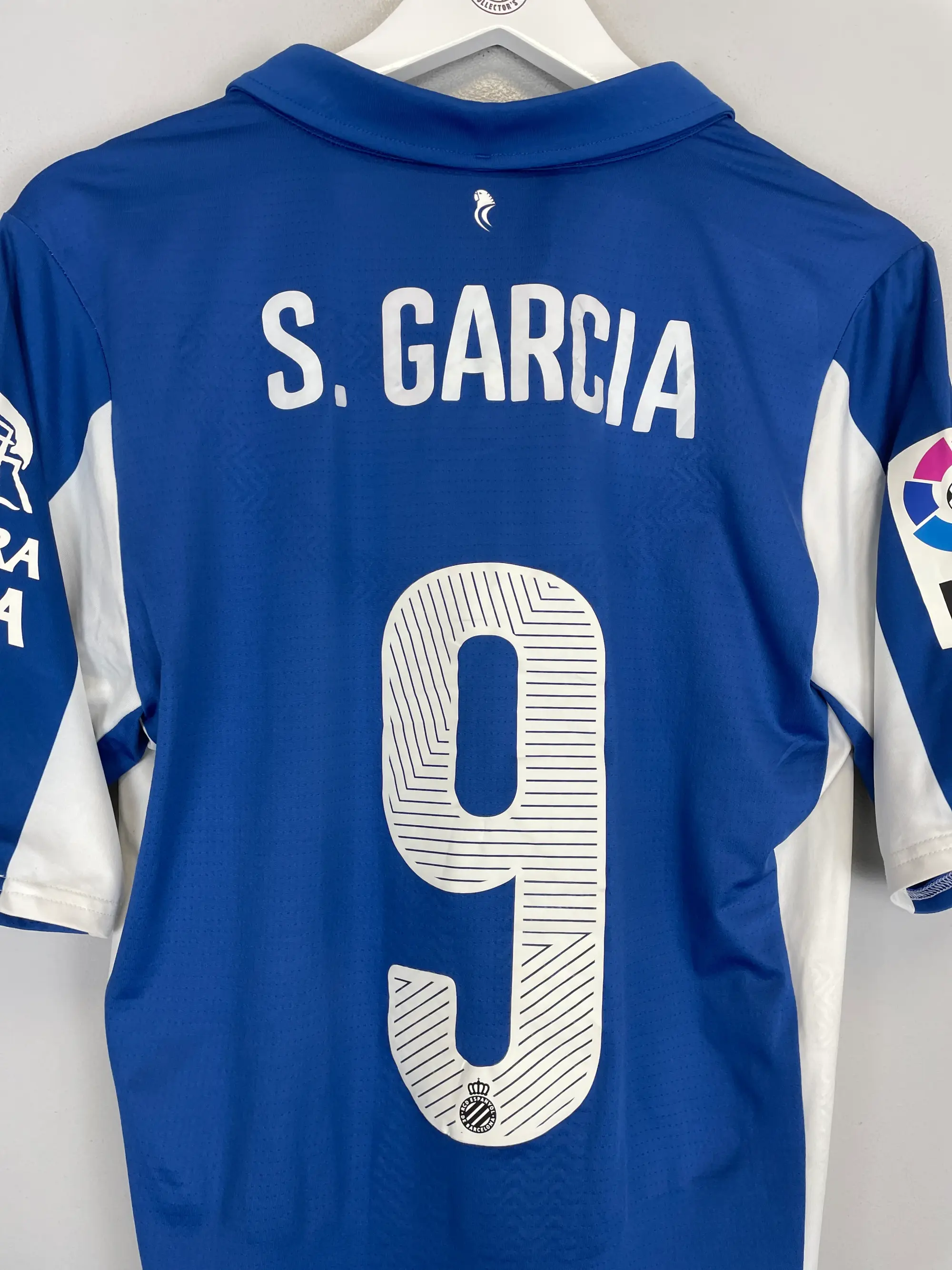 CULT KITS - 2014/15 ESPANYOL S.GARCIA #9 HOME SHIRT (XXL) PUMA