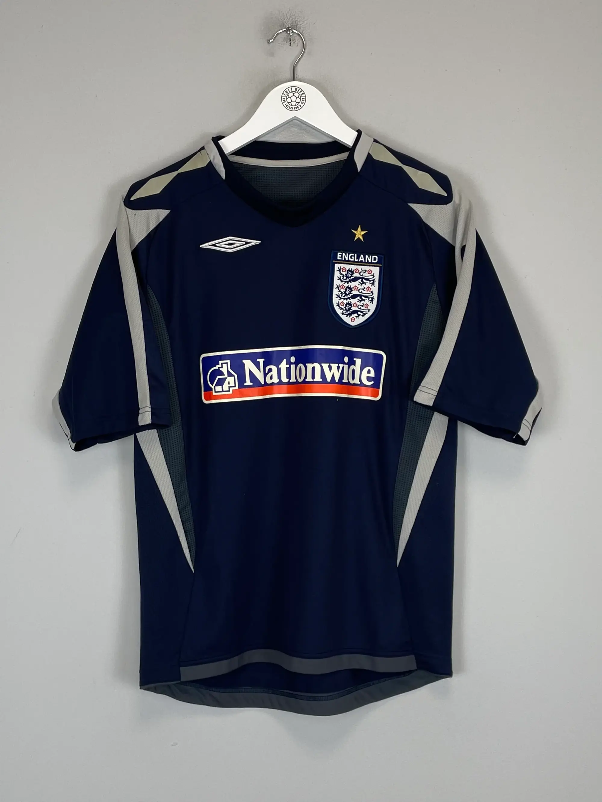 CULT KITS - 2007/08 ENGLAND TRAINING SHIRT (S) UMBRO