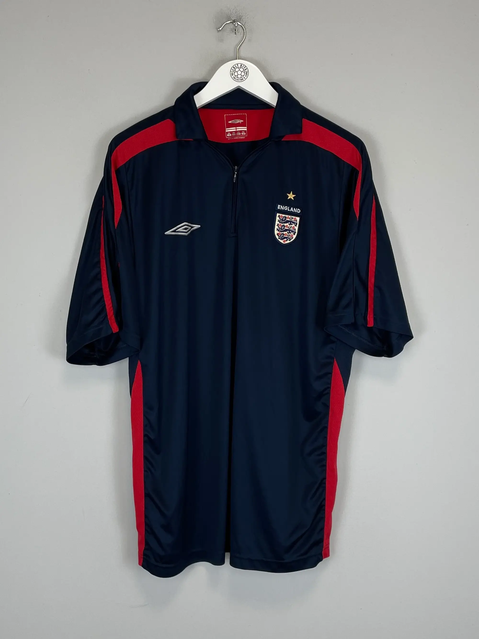 CULT KITS - 2008/09 ENGLAND 1/4 ZIP (XXL) UMBRO