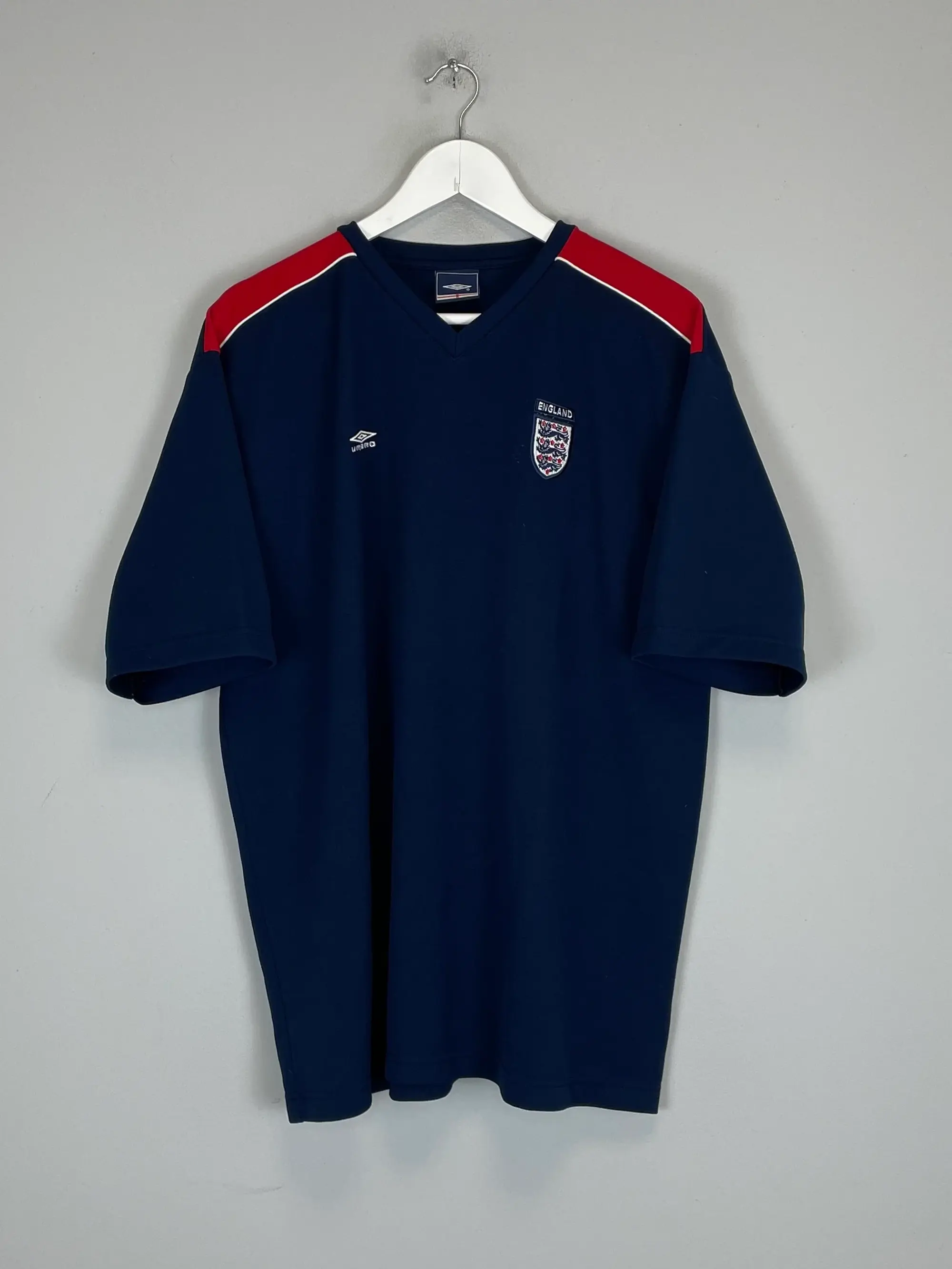 CULT KITS - 2006/07 ENGLAND TRAINING SHIRT (XXL) UMBRO
