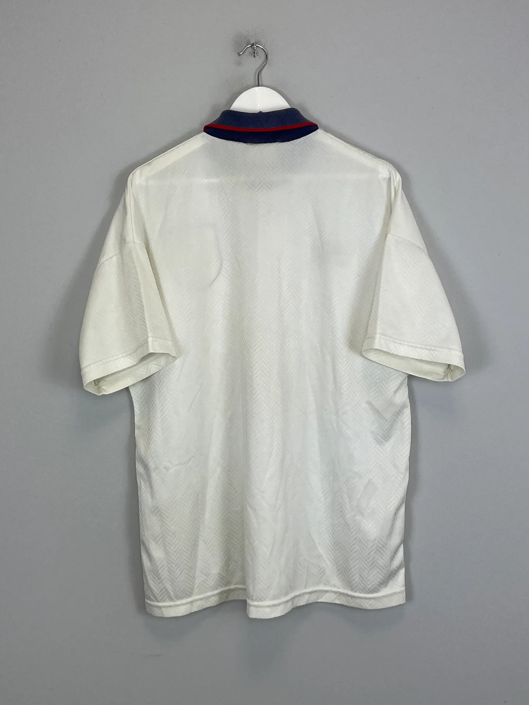 CULT KITS - 1993/95 ENGLAND HOME SHIRT (XL) UMBRO