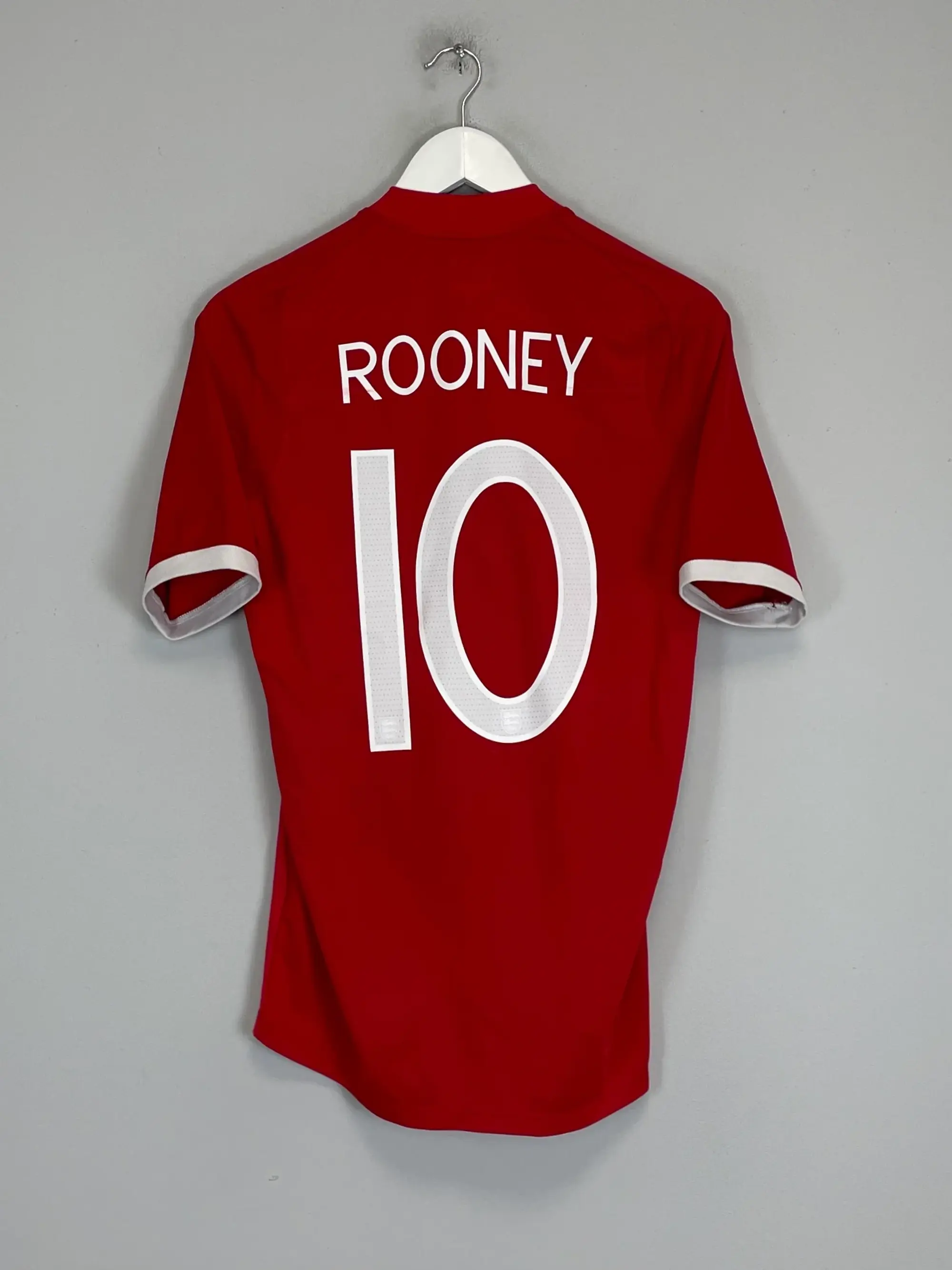 CULT KITS - 2010/12 ENGLAND ROONEY #10 AWAY SHIRT (S) UMBRO