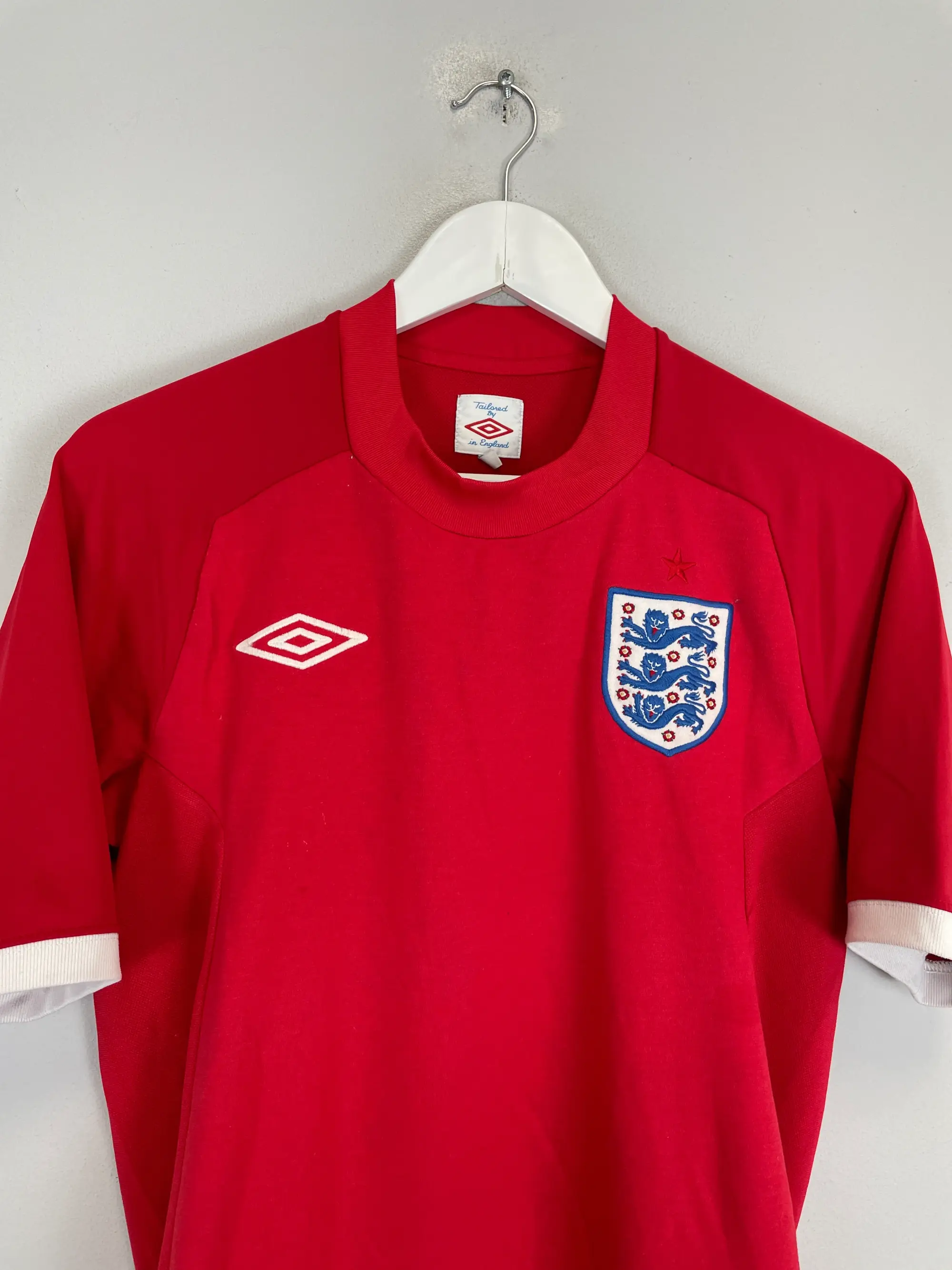CULT KITS - 2010/12 ENGLAND ROONEY #10 AWAY SHIRT (S) UMBRO