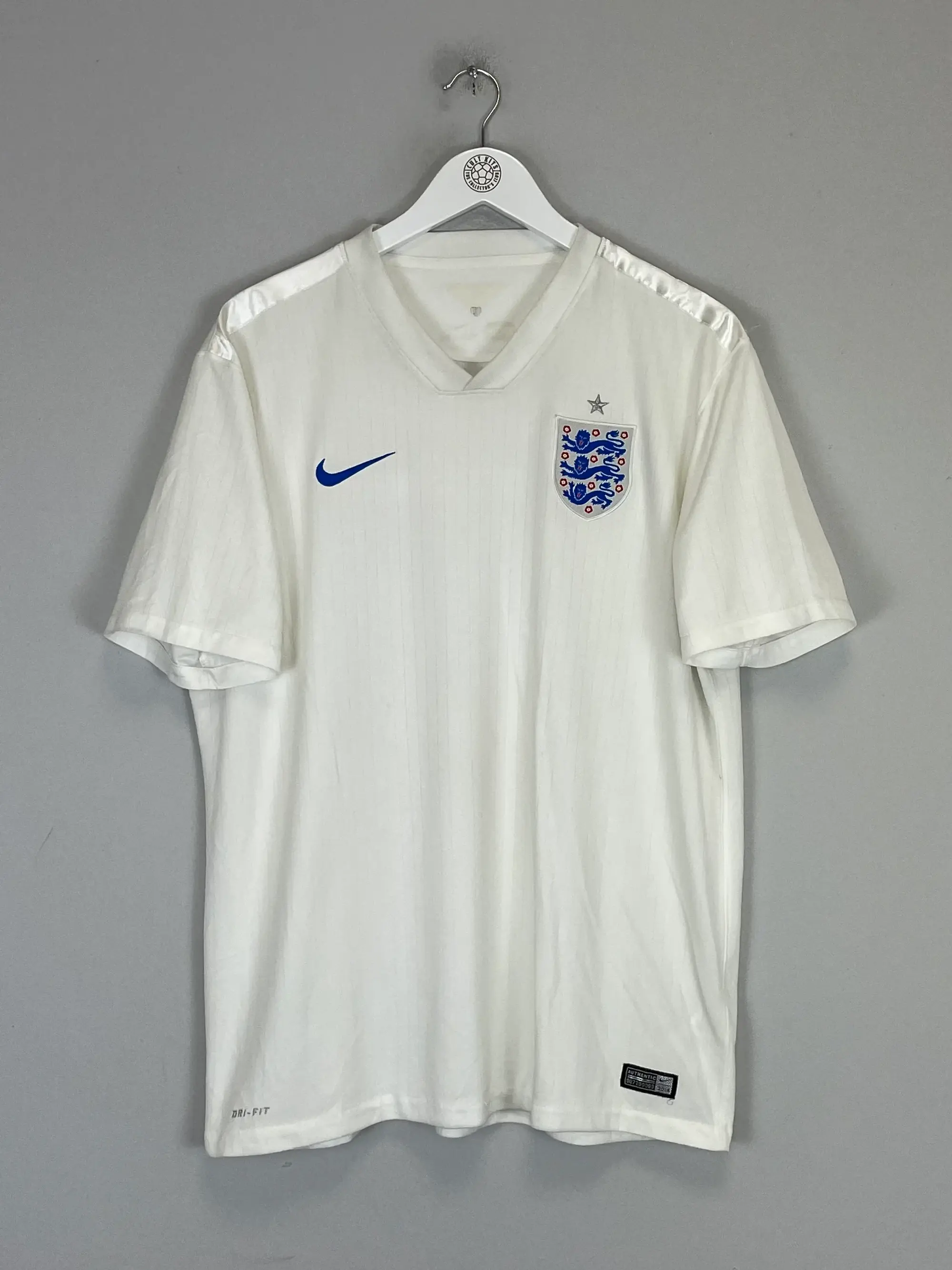 CULT KITS - 2015/16 ENGLAND HOME SHIRT (XL) NIKE