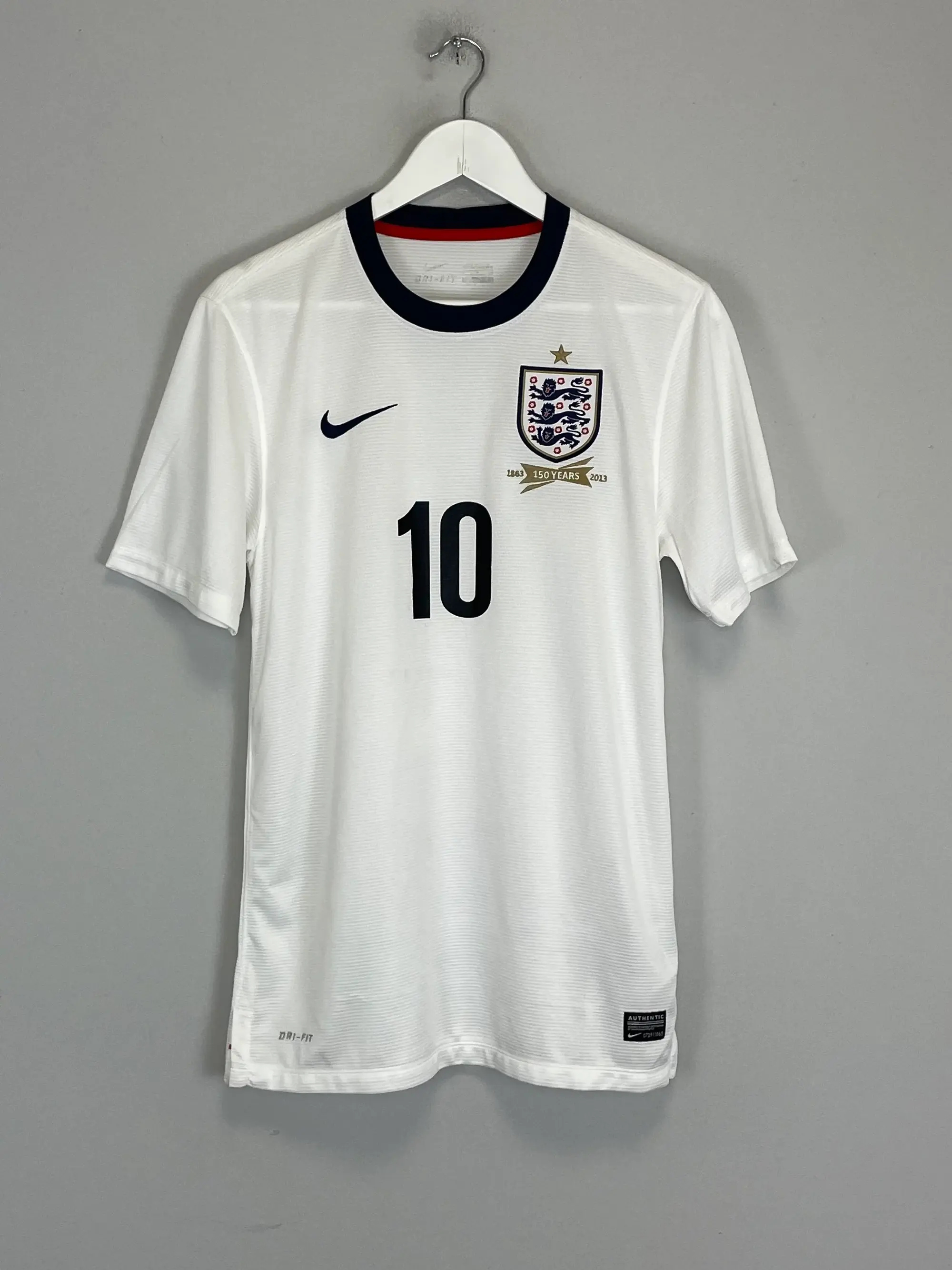 CULT KITS - 2013/14 ENGLAND ROONEY #10 *150 YEAR* HOME SHIRT (S) NIKE