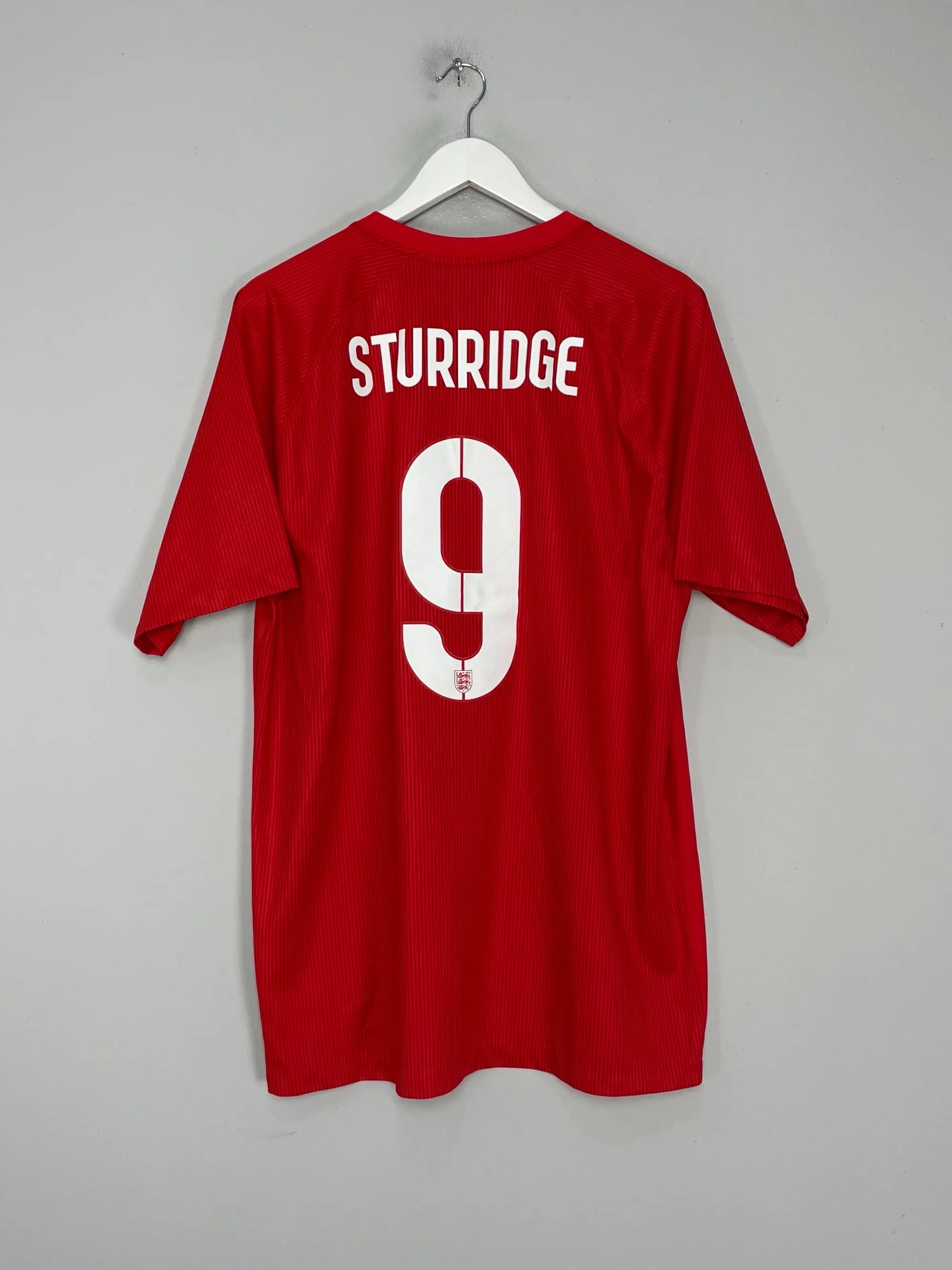 CULT KITS - 2018/19 ENGLAND STURRIDGE #9 AWAY SHIRT (XL) NIKE