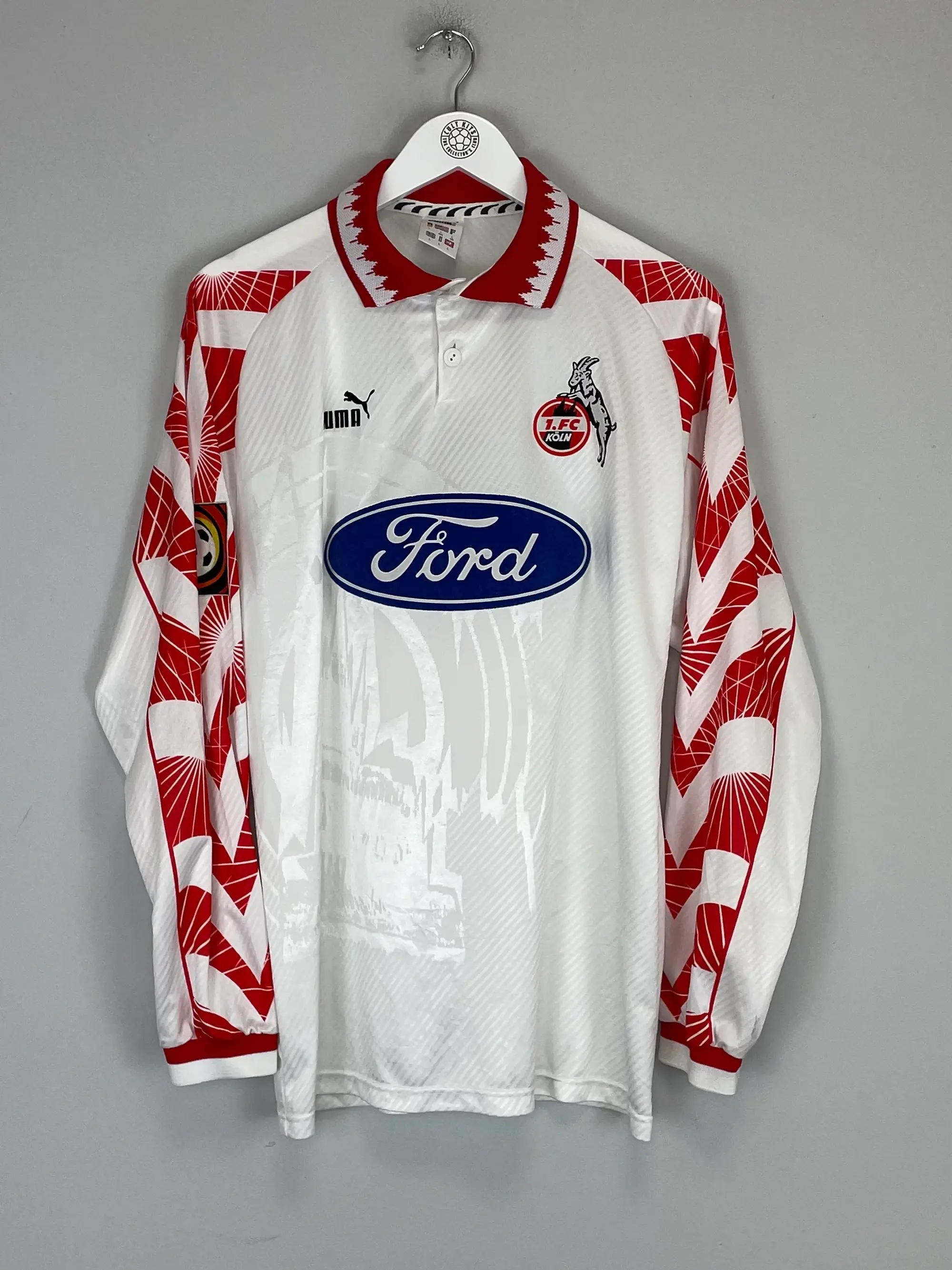 1996/97 FC KOLN L/S HOME SHIRT (L) PUMA | Cult Kits
