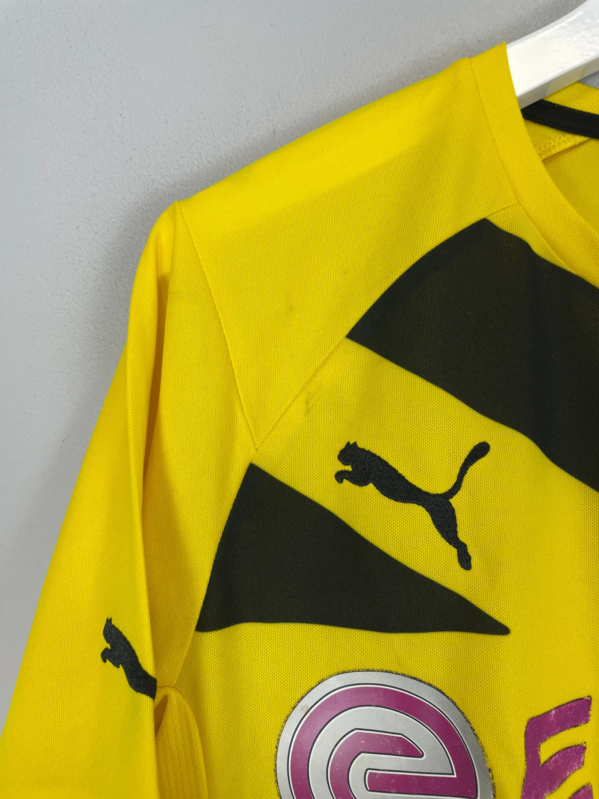 CULT KITS - 2014/15 DORTMUND L/S HOME SHIRT (S) PUMA