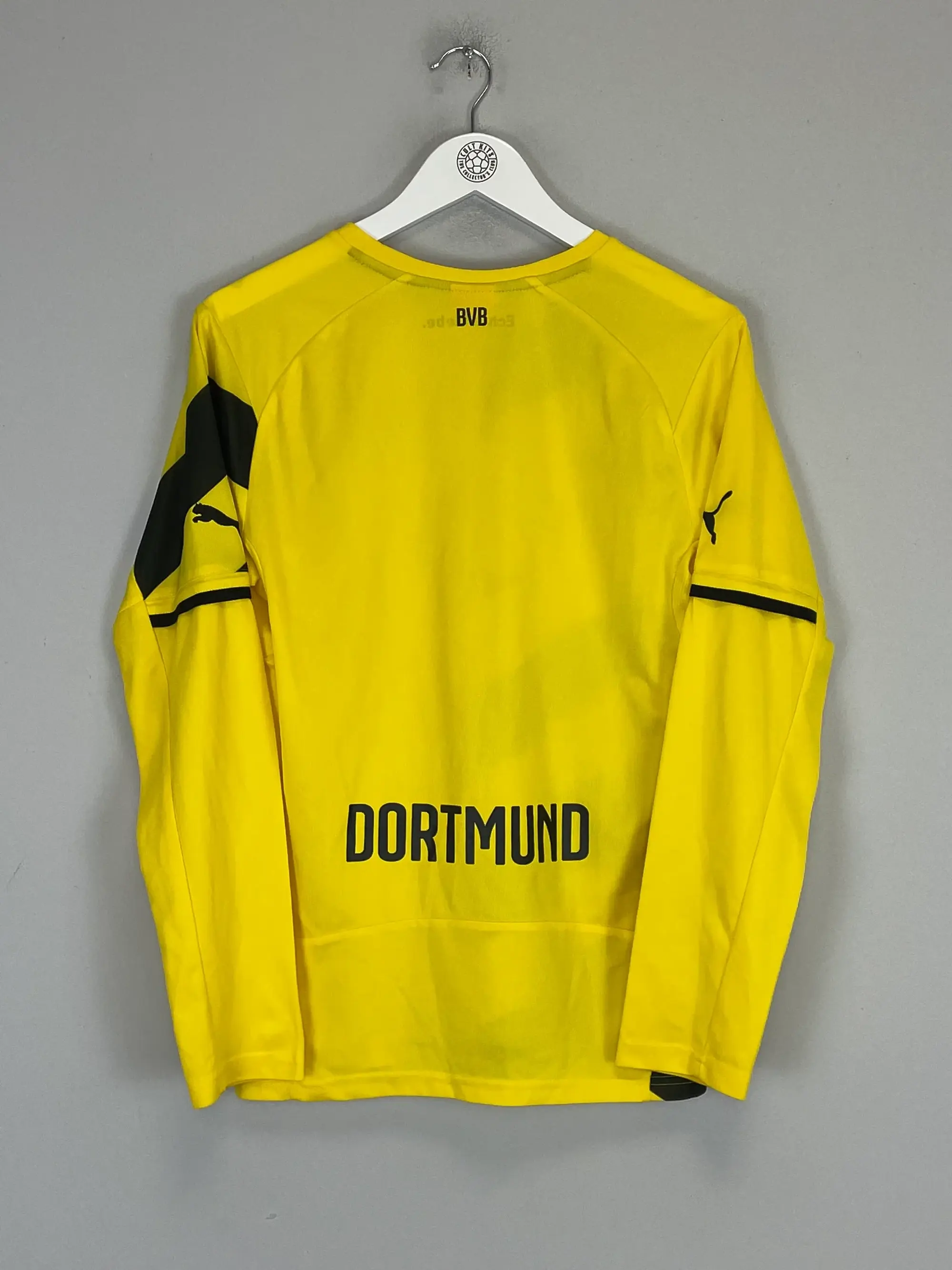 CULT KITS - 2014/15 DORTMUND L/S HOME SHIRT (S) PUMA