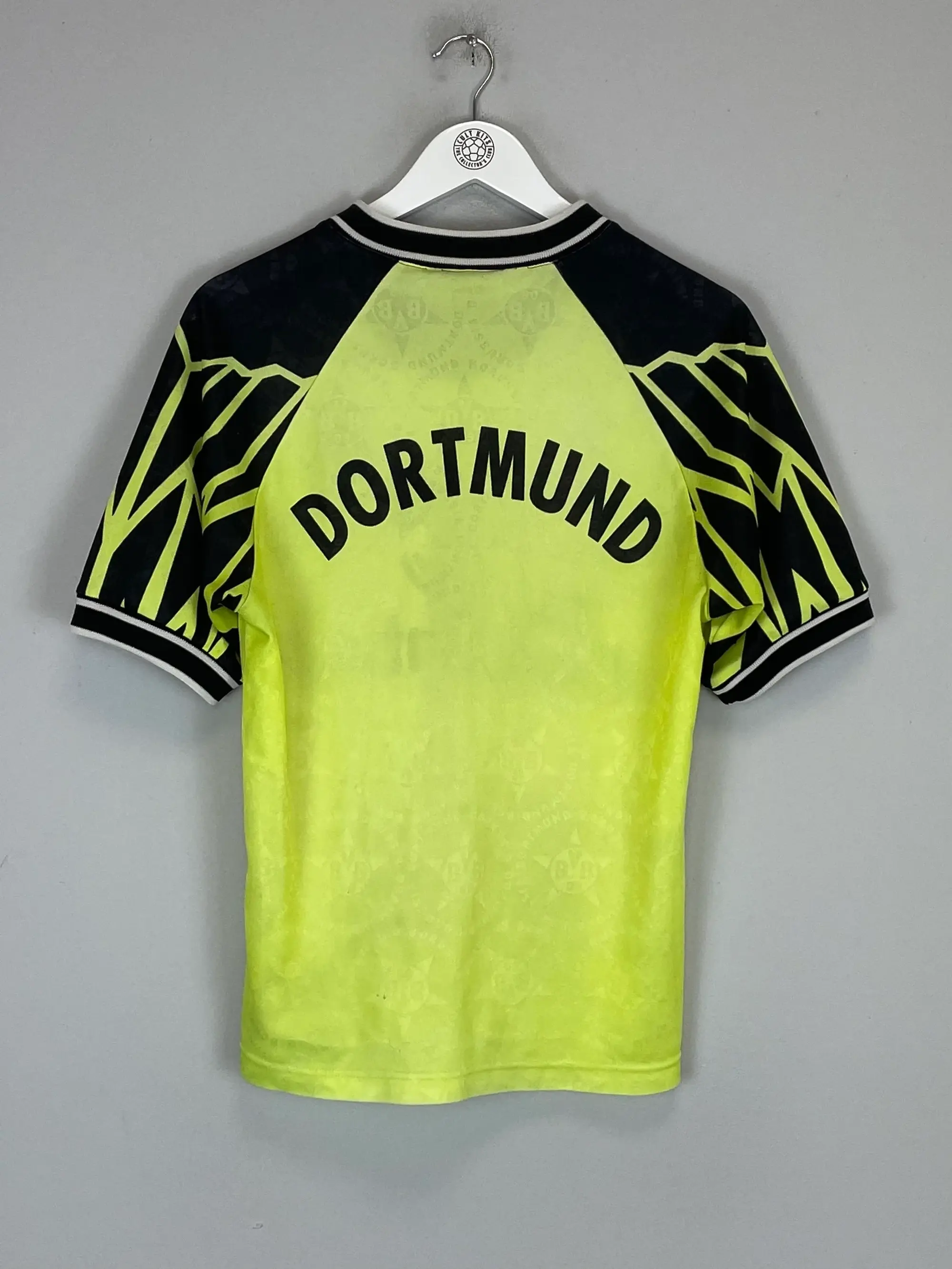 Cult Kits - 1994/95 DORTMUND HOME SHIRT (XS) NIKE
