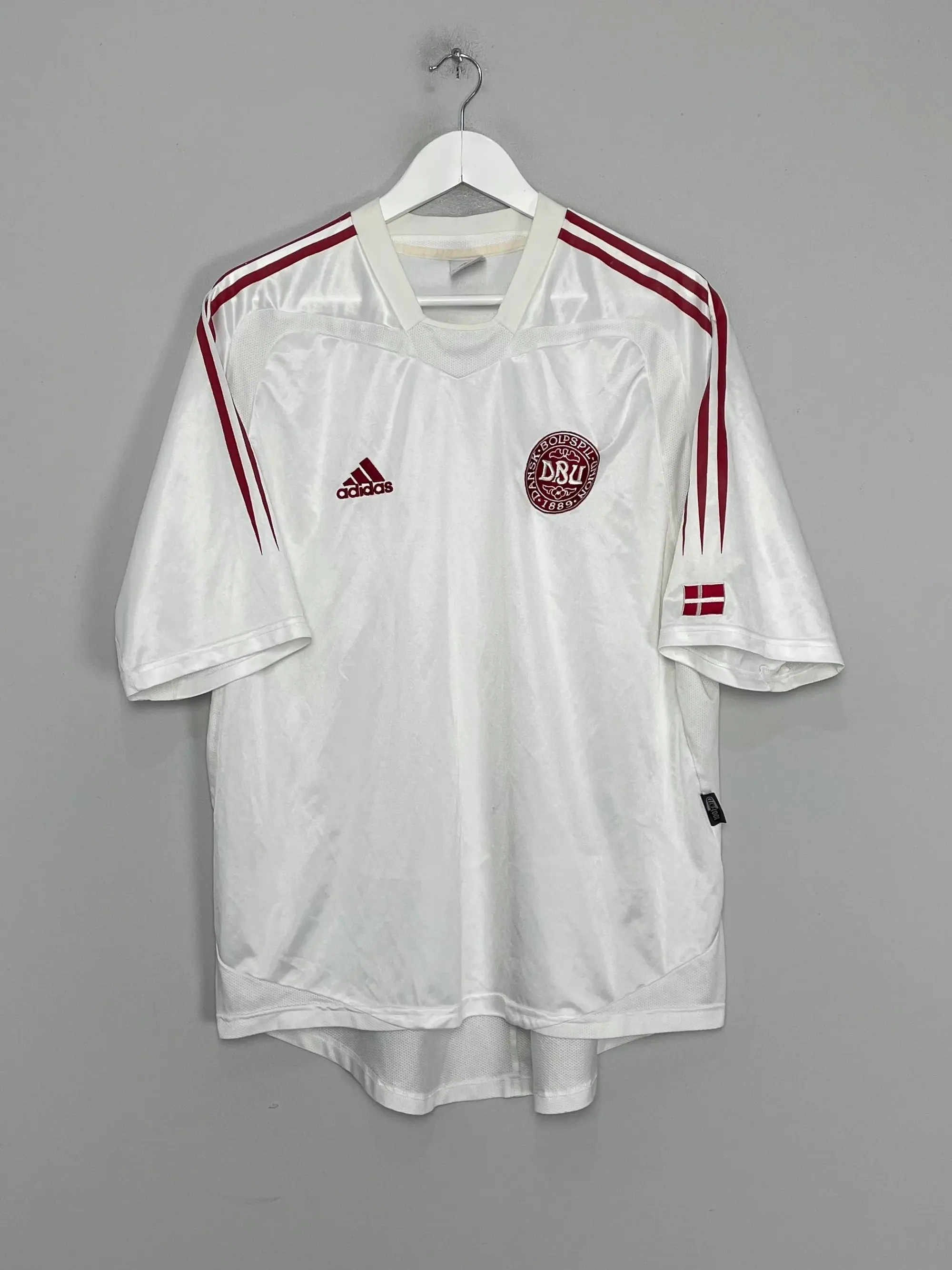 CULT KITS - 2004/06 DENMARK AWAY SHIRT (XL) ADIDAS