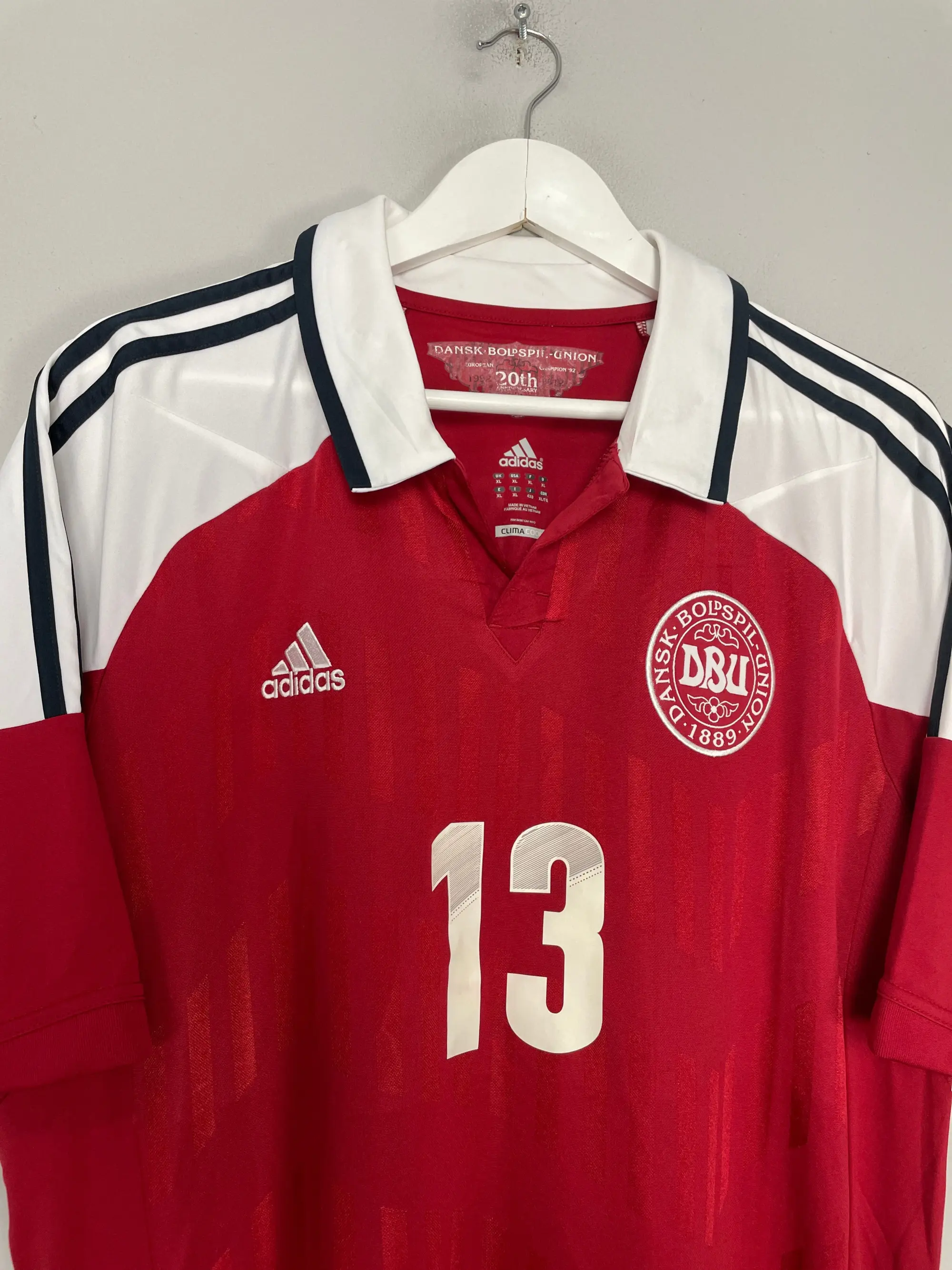 CULT KITS - 2004/06 DENMARK AWAY SHIRT (XL) ADIDAS