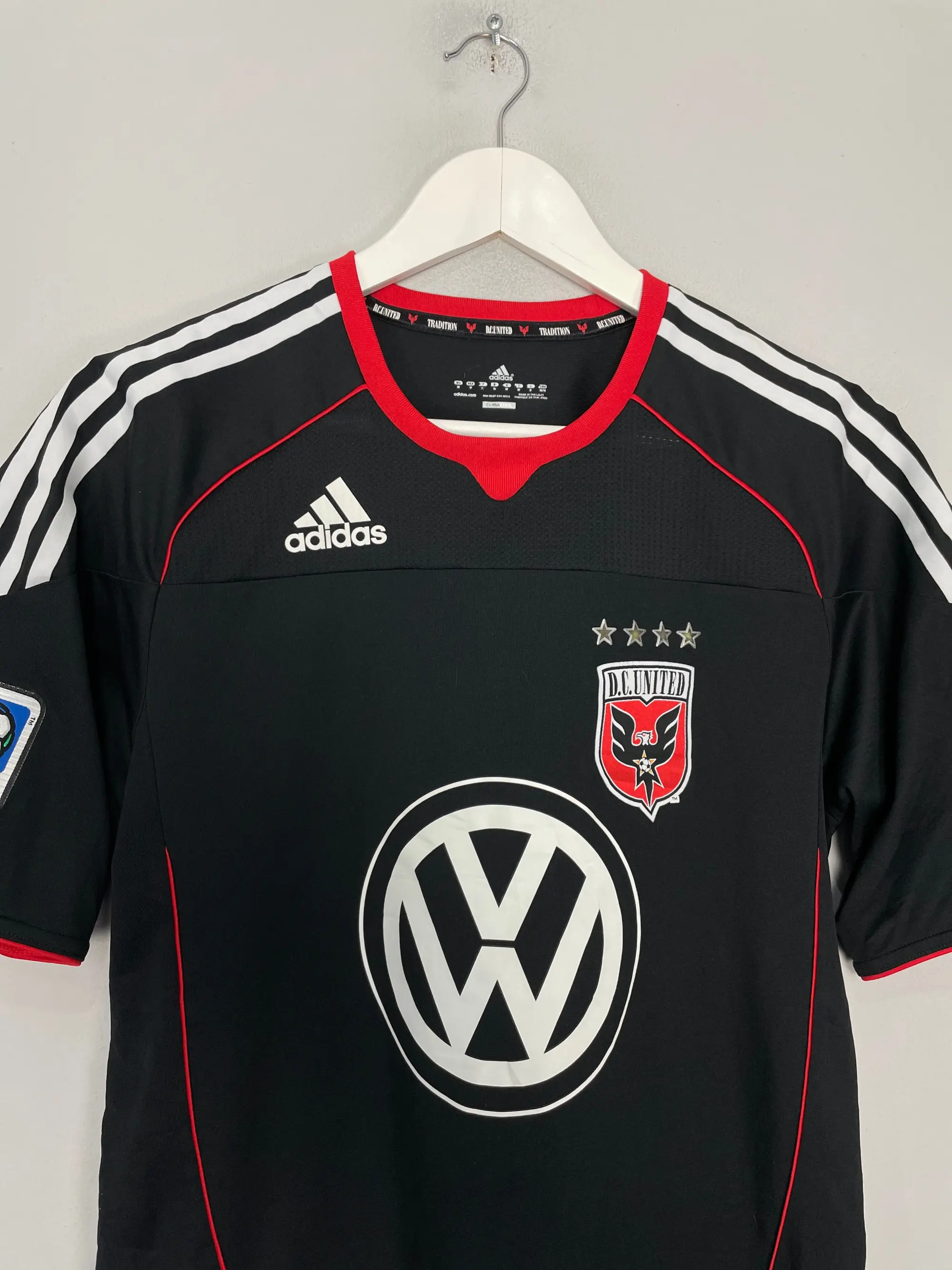 CULT KITS - 2010 DC UNITED PONTIUS #13 *PLAYER ISSUE* HOME SHIRT (M) ADIDAS
