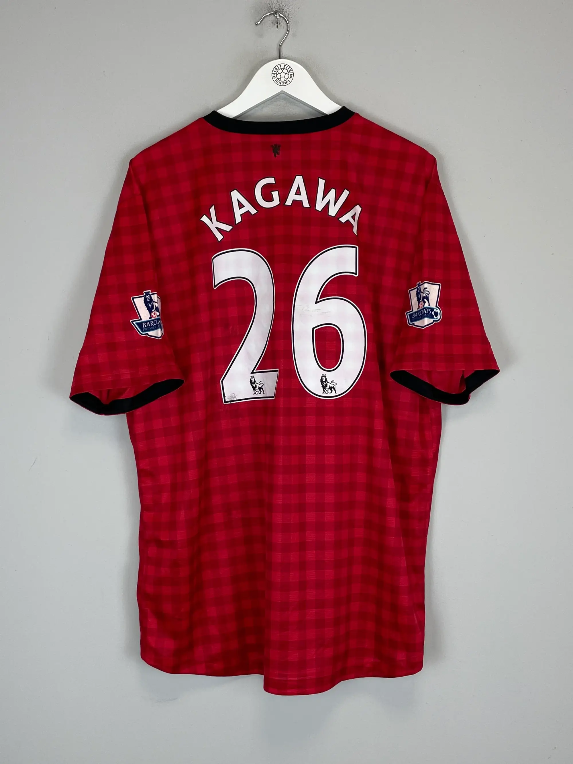 2012/13 MANCHESTER UNITED KAGAWA #26 HOME SHIRT (XXL) NIKE | Cult Kits