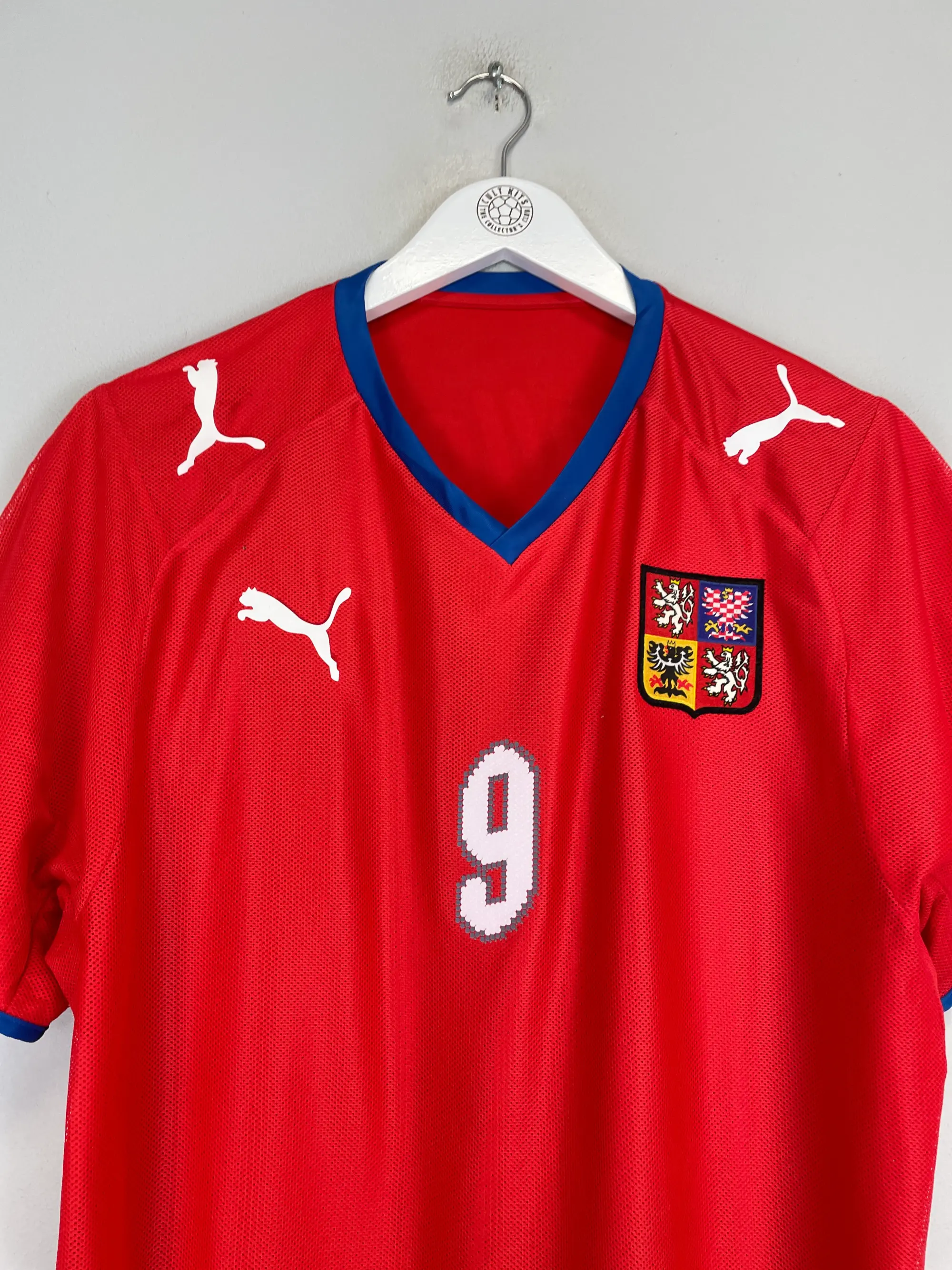 2008/09 CZECH REPUBLIC KOLLER #9 HOME SHIRT (XL) PUMA | Cult Kits