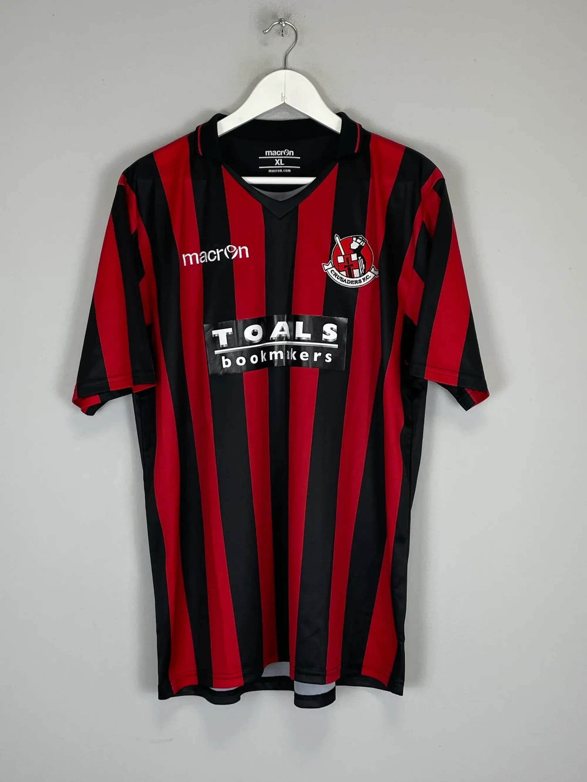 CULT KITS - 2014/15 CRUSADERS HOME SHIRT (XL) MACRON