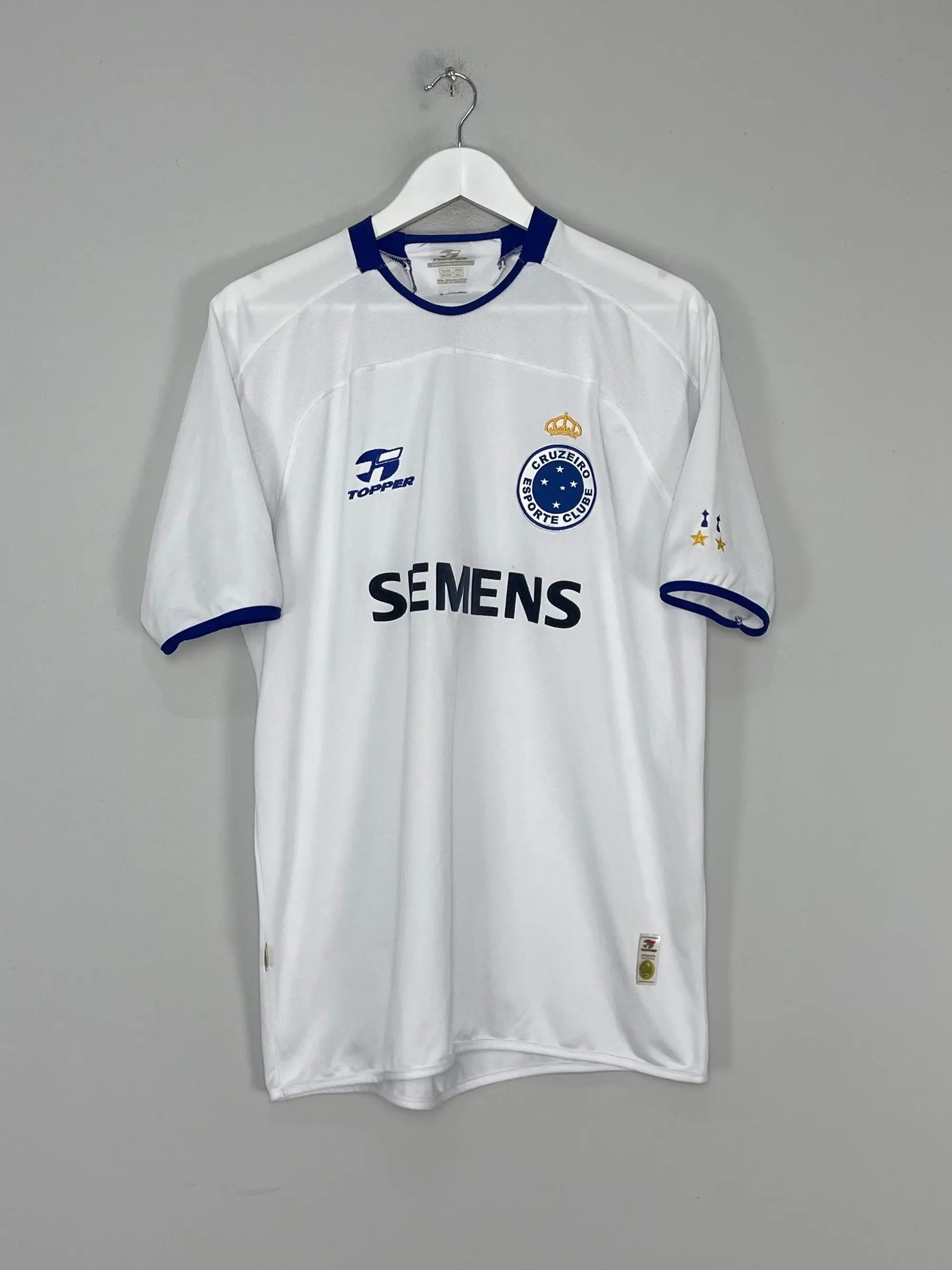 CULT KITS - 2005/06 CRUZEIRO #9 AWAY SHIRT (XL) TOPPER