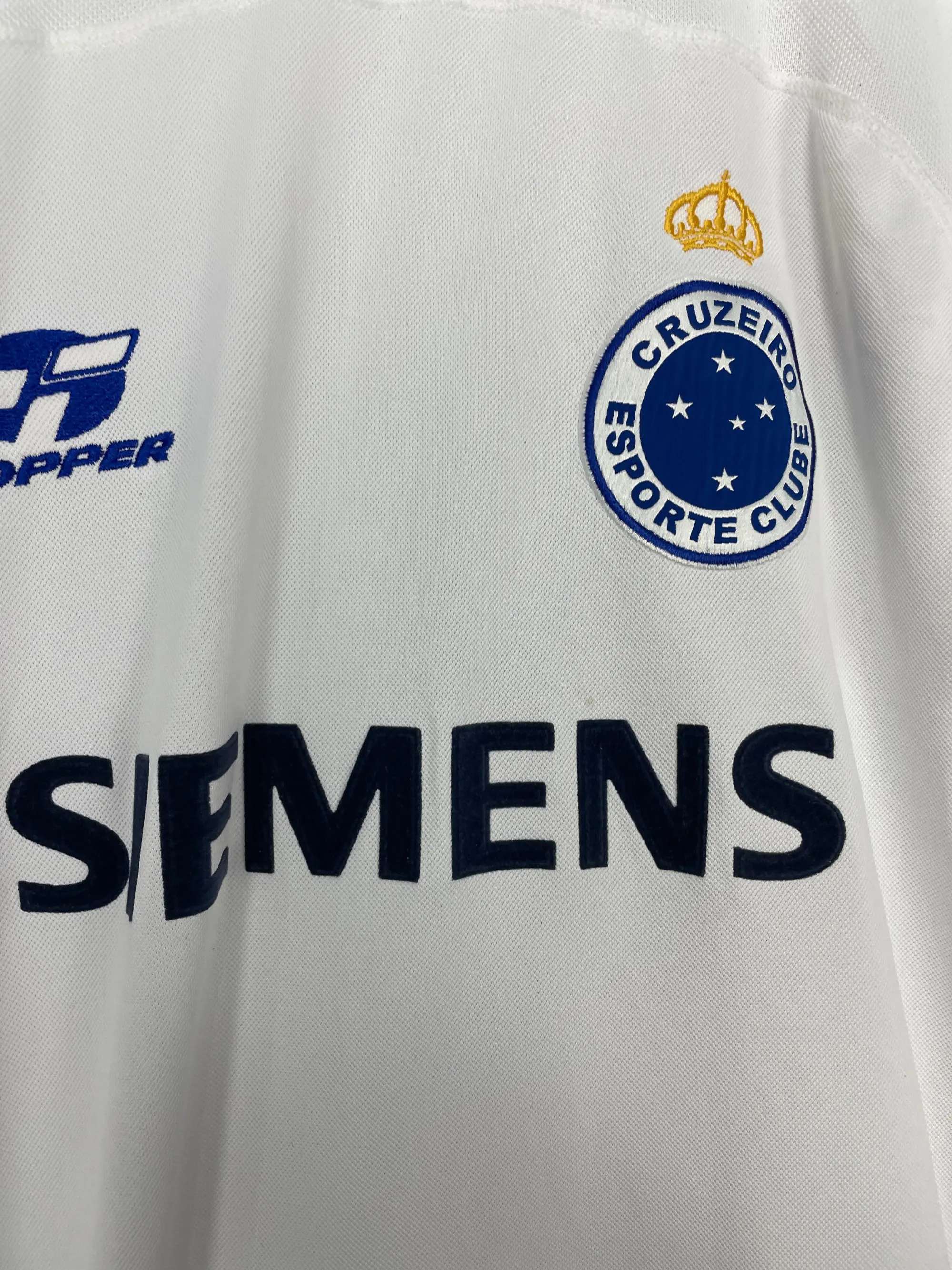 CULT KITS - 2005/06 CRUZEIRO #9 AWAY SHIRT (XL) TOPPER