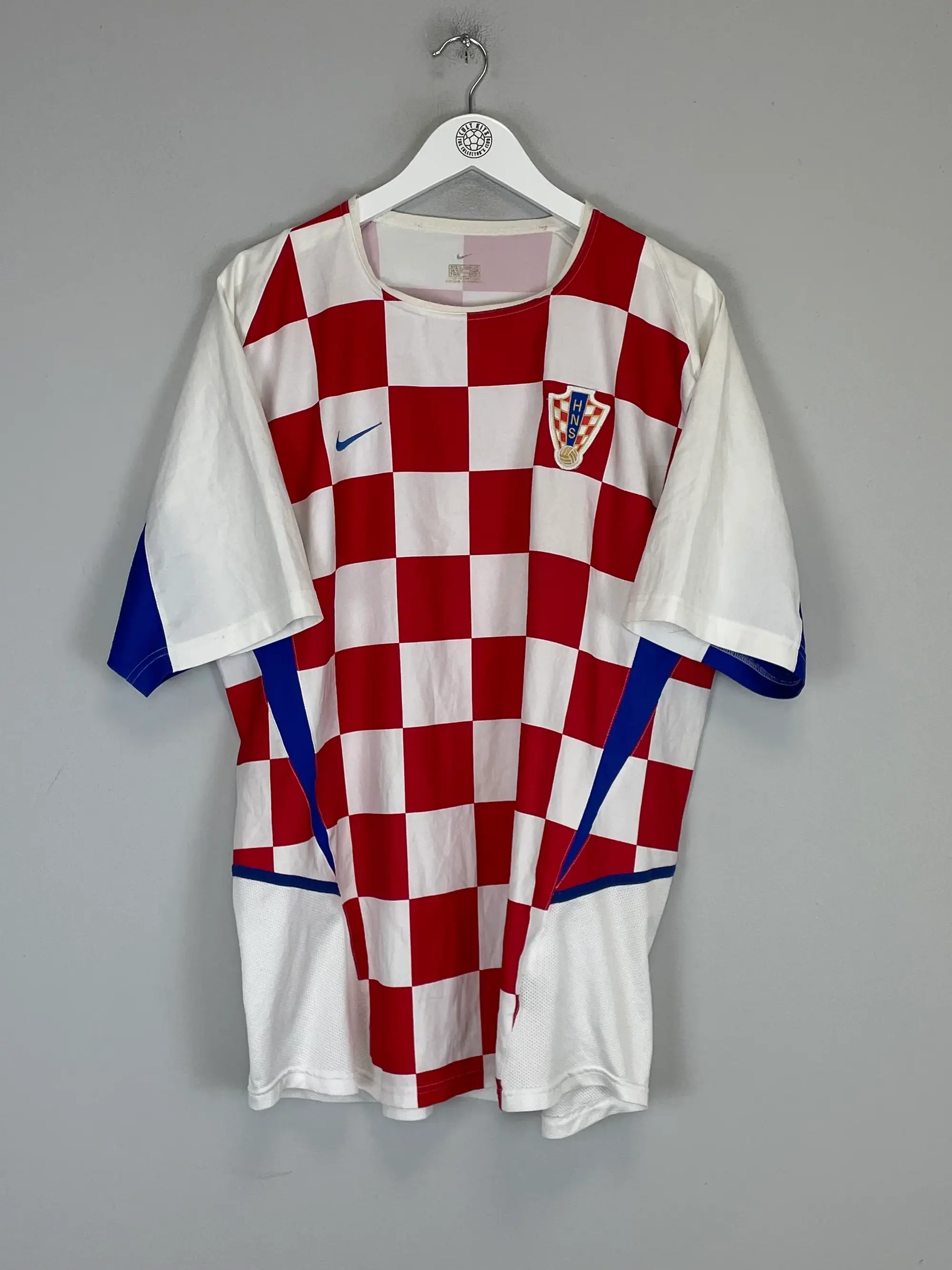 CULT KITS - 2002/04 CROATIA HOME SHIRT (XL) NIKE