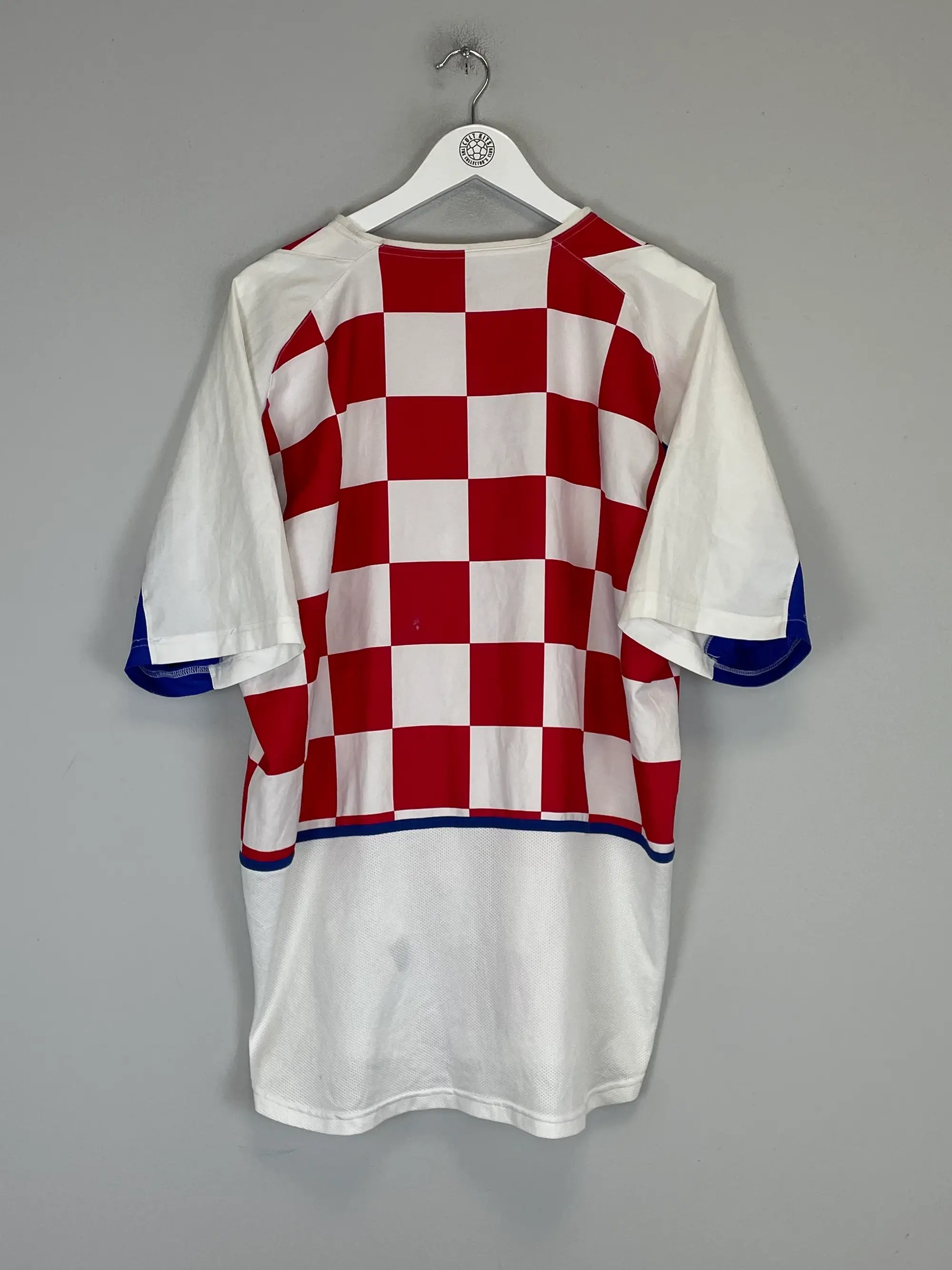 CULT KITS - 2002/04 CROATIA HOME SHIRT (XL) NIKE