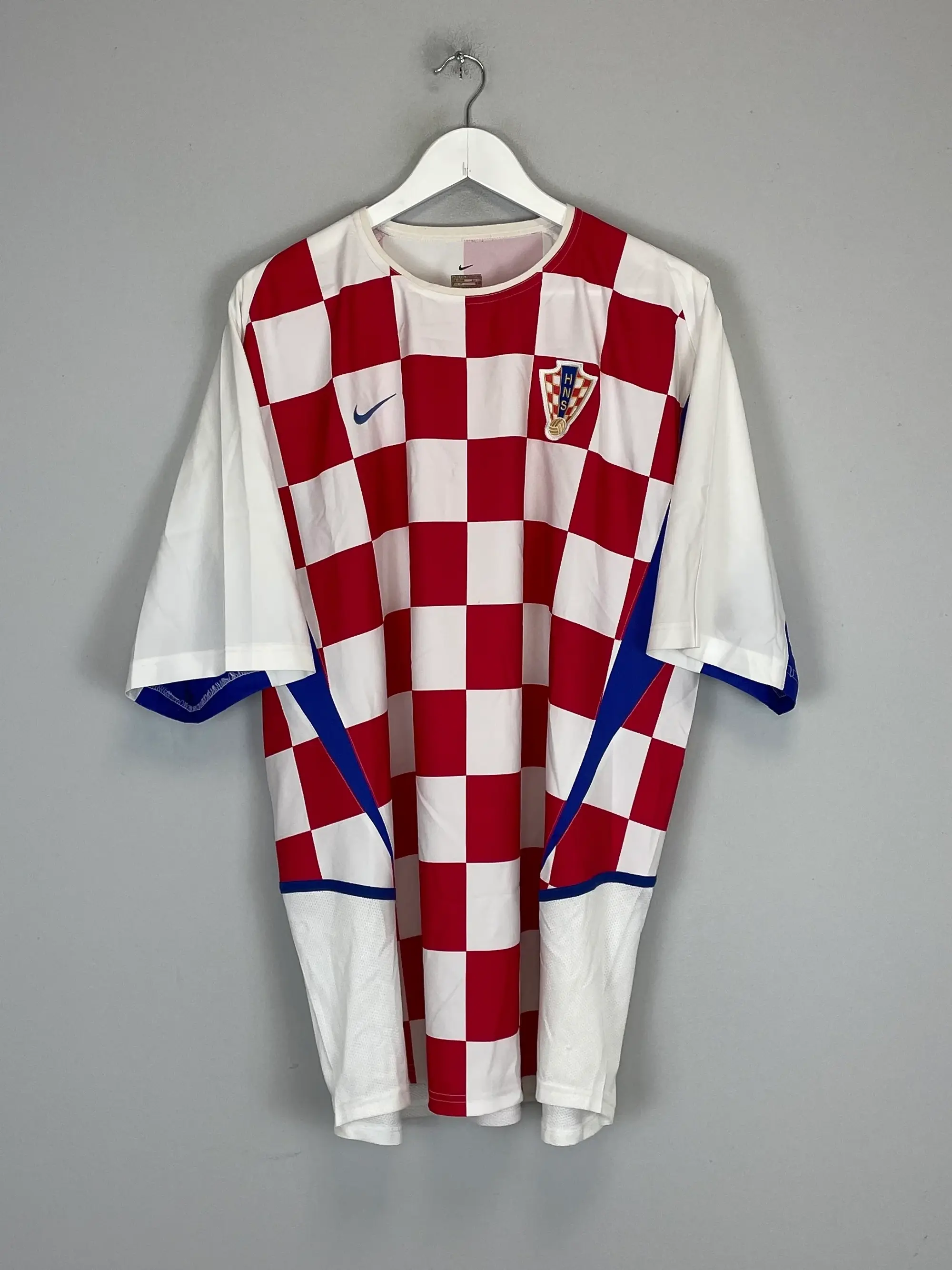 CULT KITS - 2002/04 CROATIA HOME SHIRT (XXL) NIKE