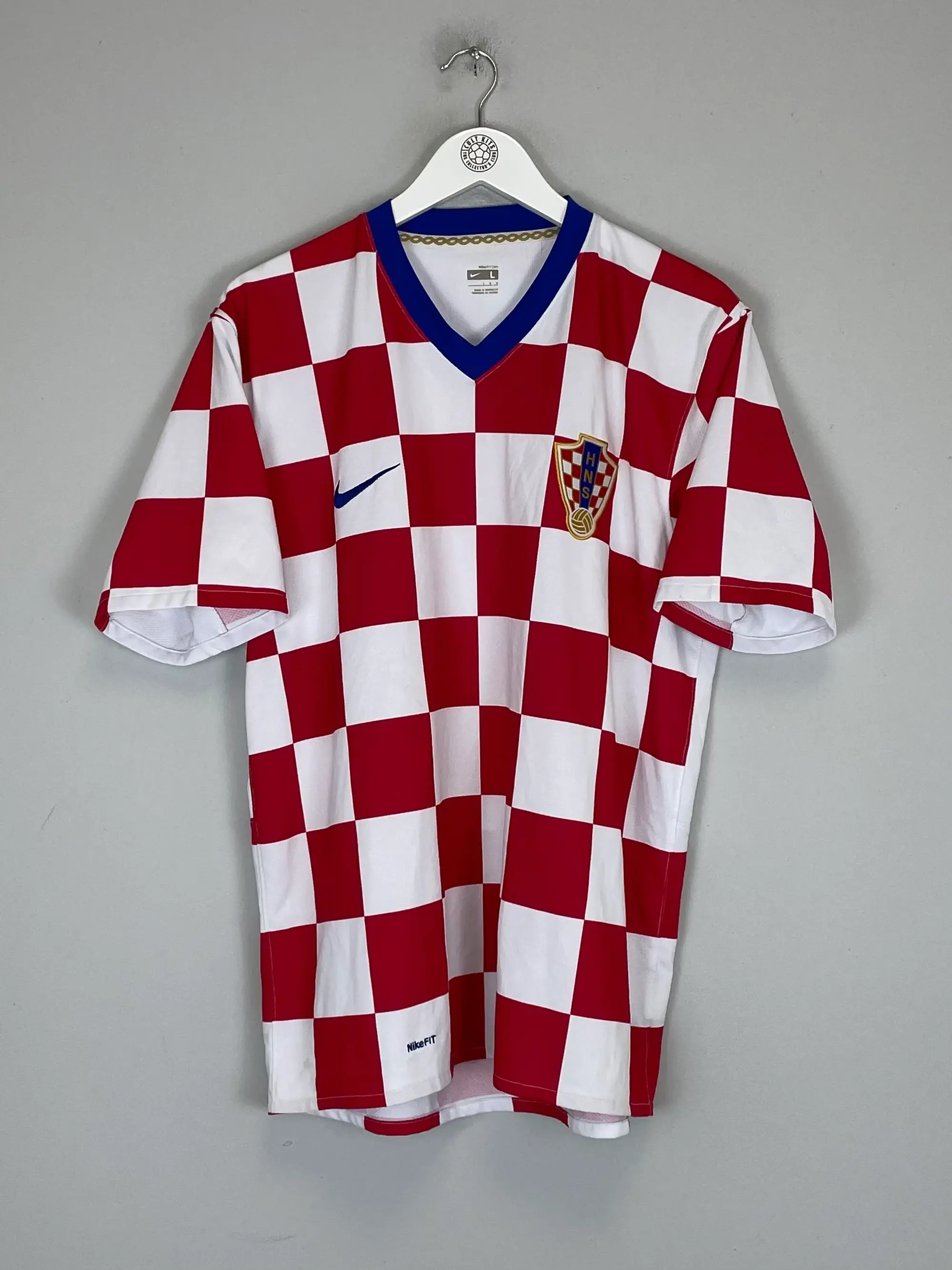CULT KITS - 2008/09 CROATIA HOME SHIRT (L) NIKE